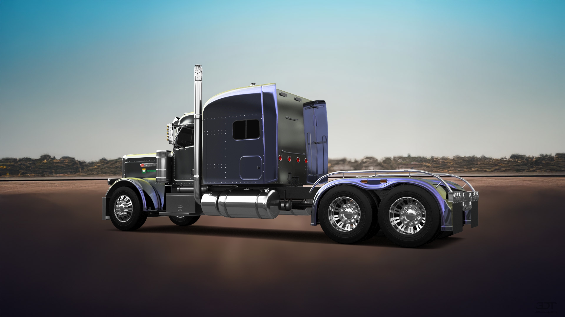 Peterbilt 389 Sleeper Cab Truck 2016 Images