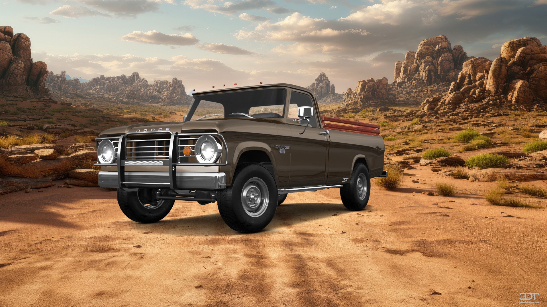 Dodge Power Wagon W200 2 Door pickup truck 1966