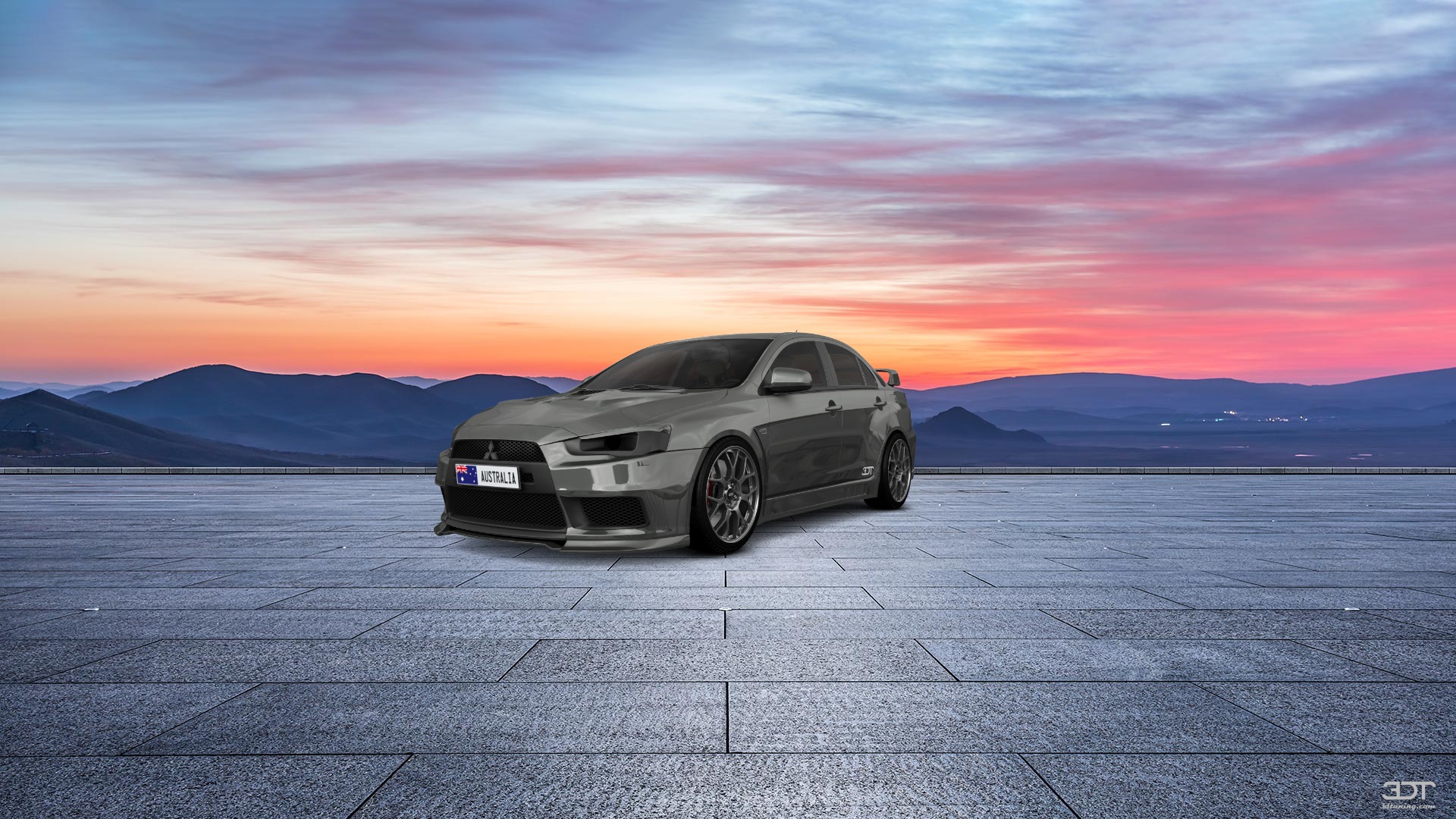 Mitsubishi Lancer Evolution X Sedan 2008