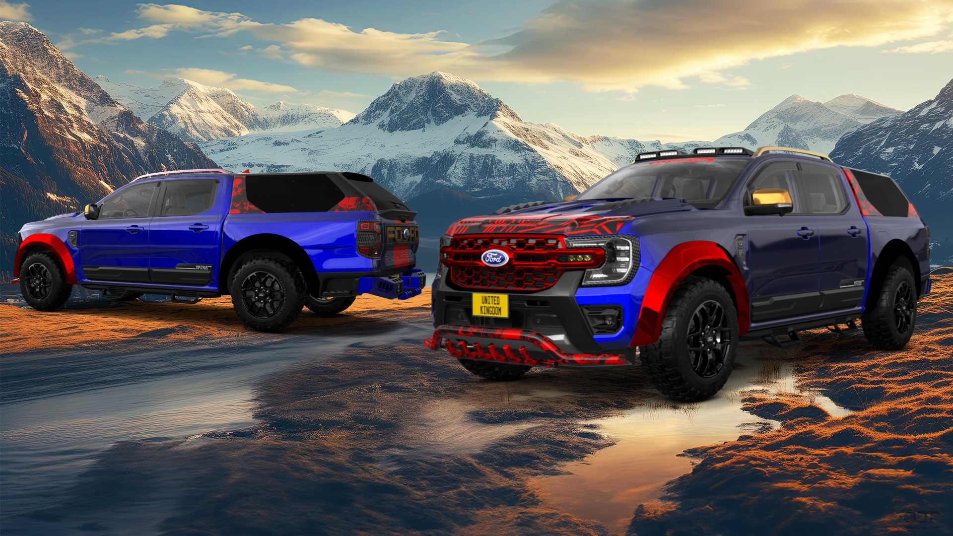 Ford Ranger 4 Door pickup truck 2022