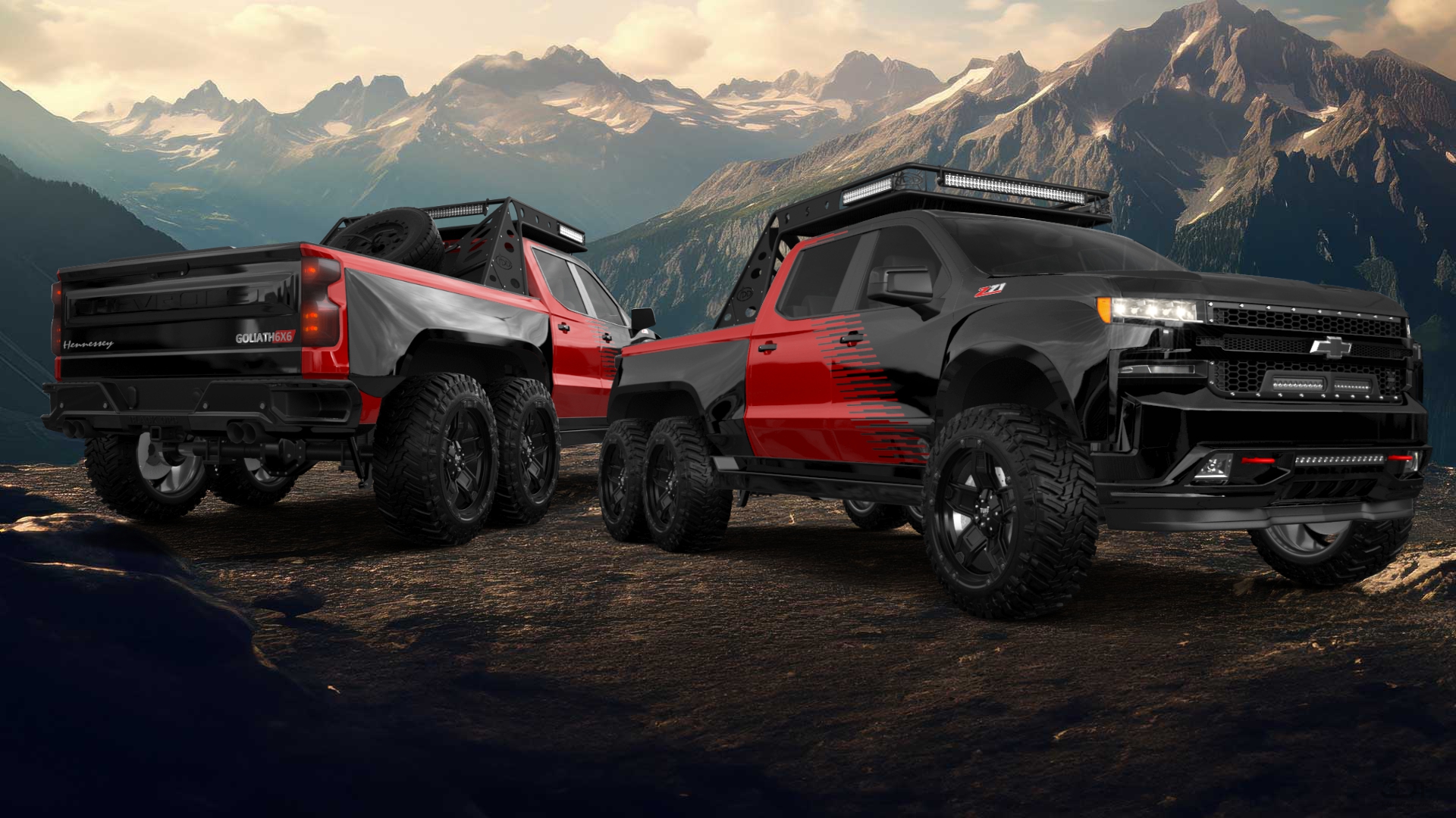 Chevrolet Silverado Hennessey Goliath 6X6 Truck 2020