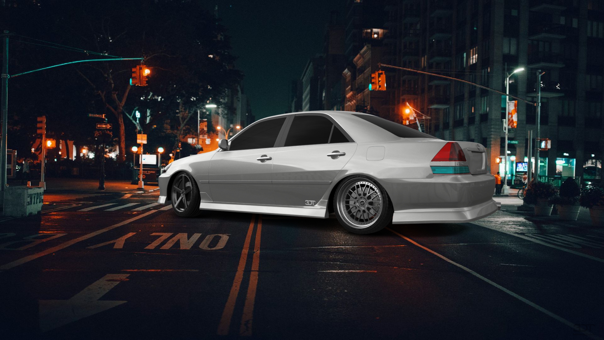 Toyota Mark II 4 Door Saloon 2002 Images