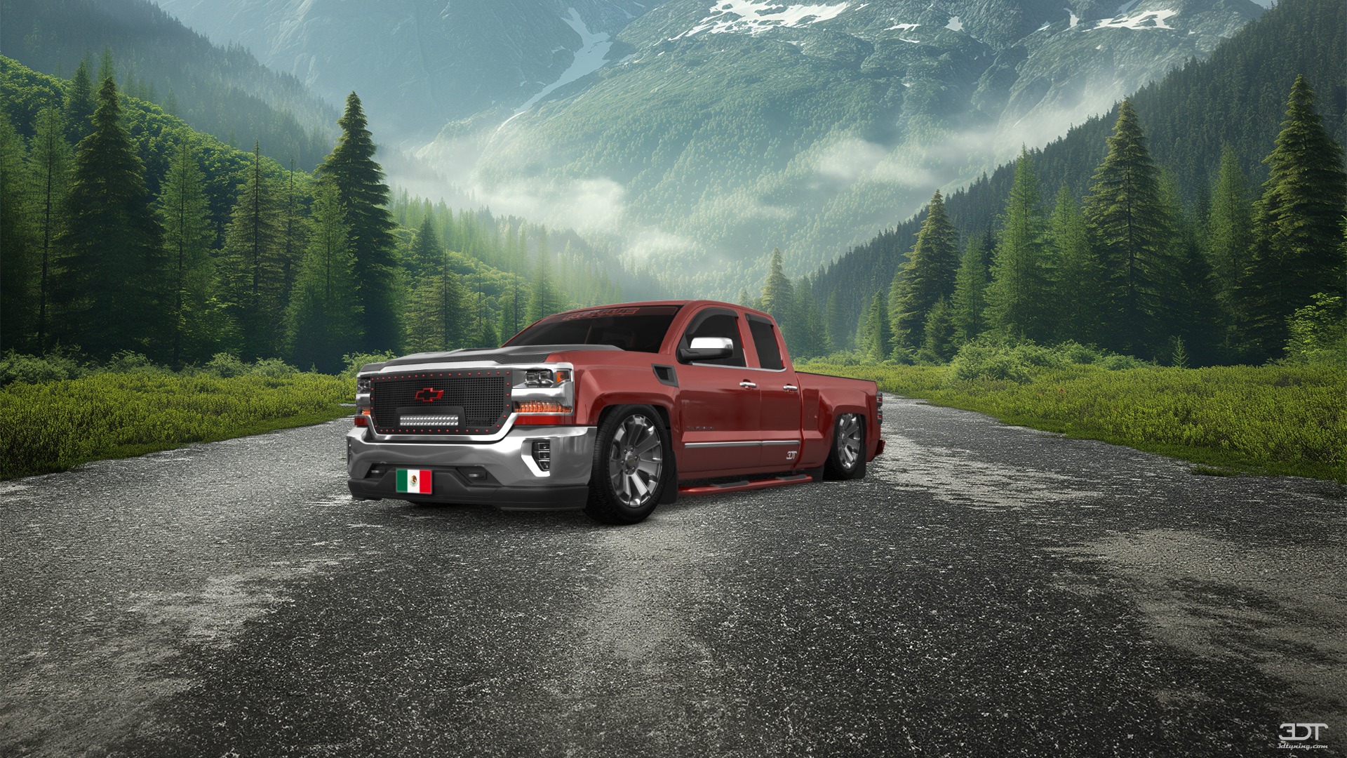 Chevrolet Silverado 1500 6.5 ft box 4 Door pickup truck 2016