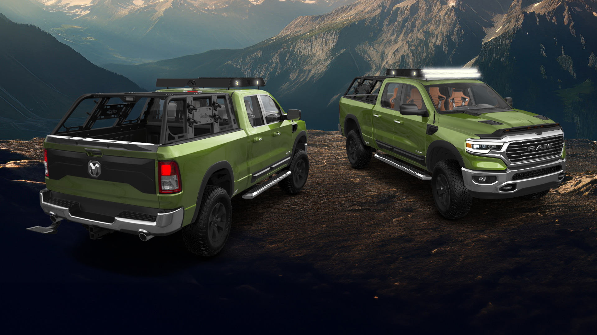 Dodge Ram 1500 Quad Cab 6.4' box 4 Door Truck 2019 tuning