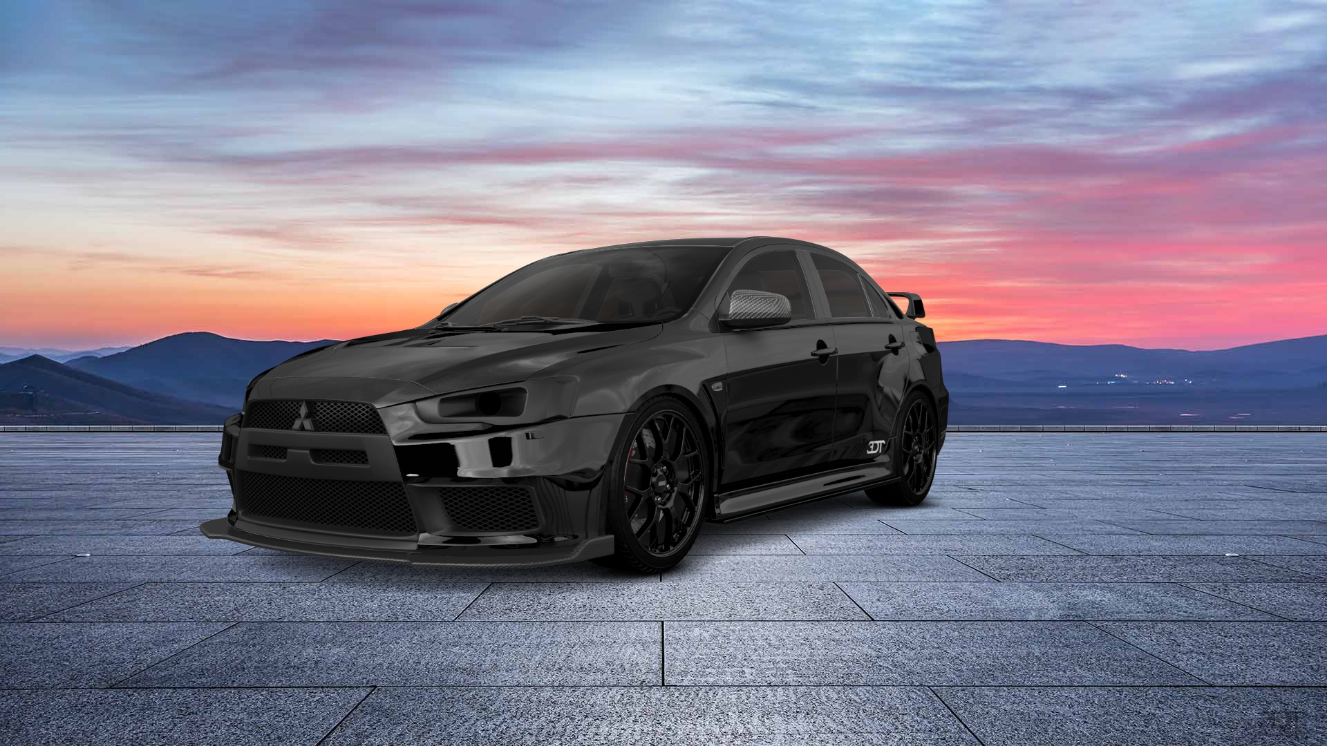 Mitsubishi Lancer Evolution X Sedan 2008