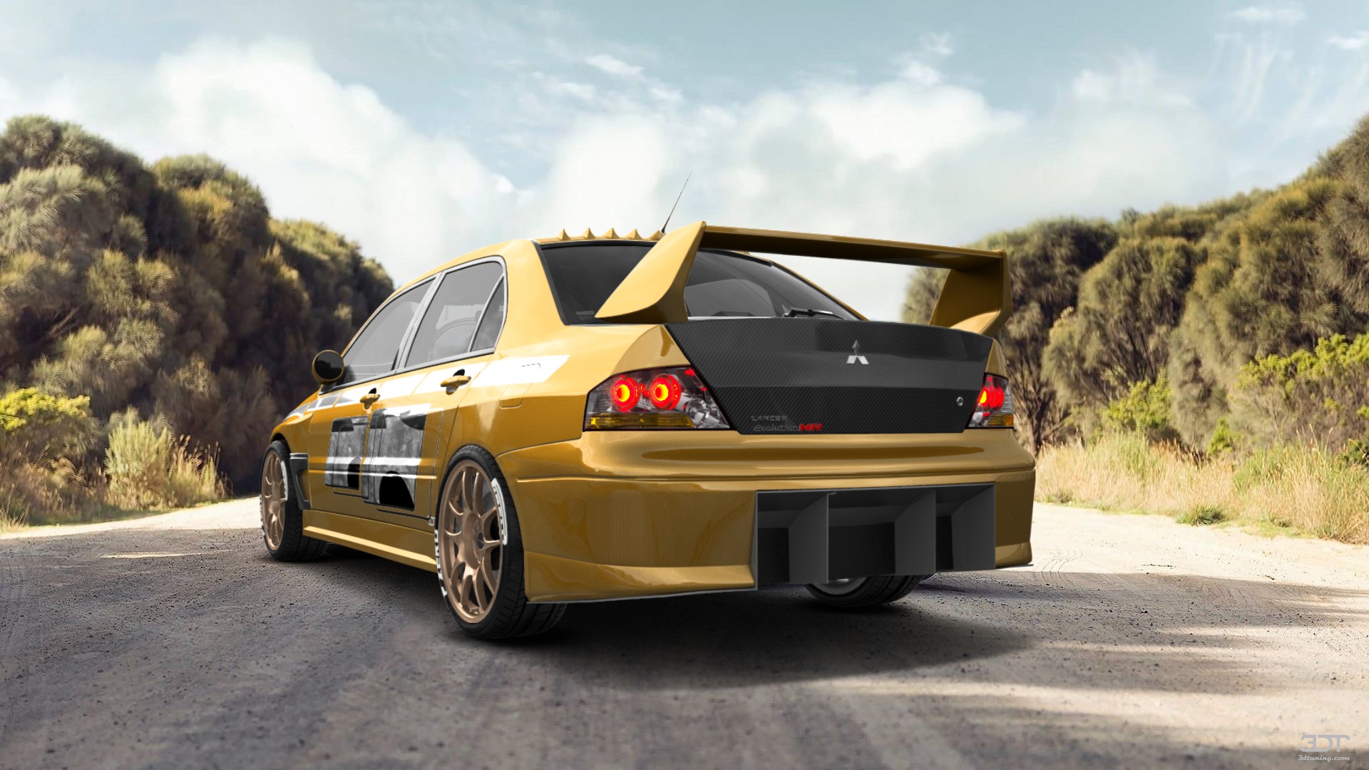 Mitsubishi Lancer Evo IX 4 Door Saloon 2005 tuning