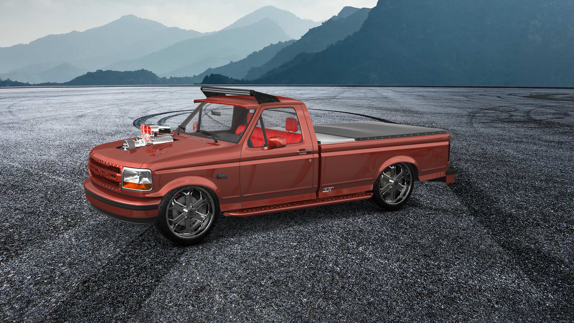 Ford F-150 Regular Cab 2 Door pickup truck 1992