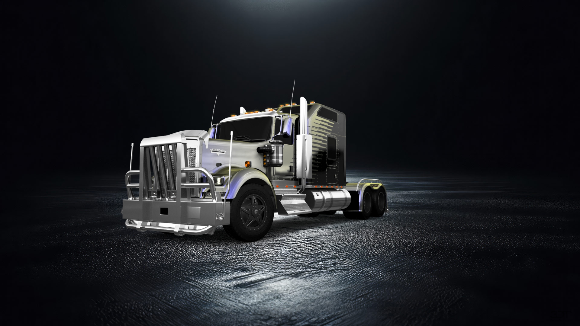 Kenworth W900 Sleeper Cab Truck 2015