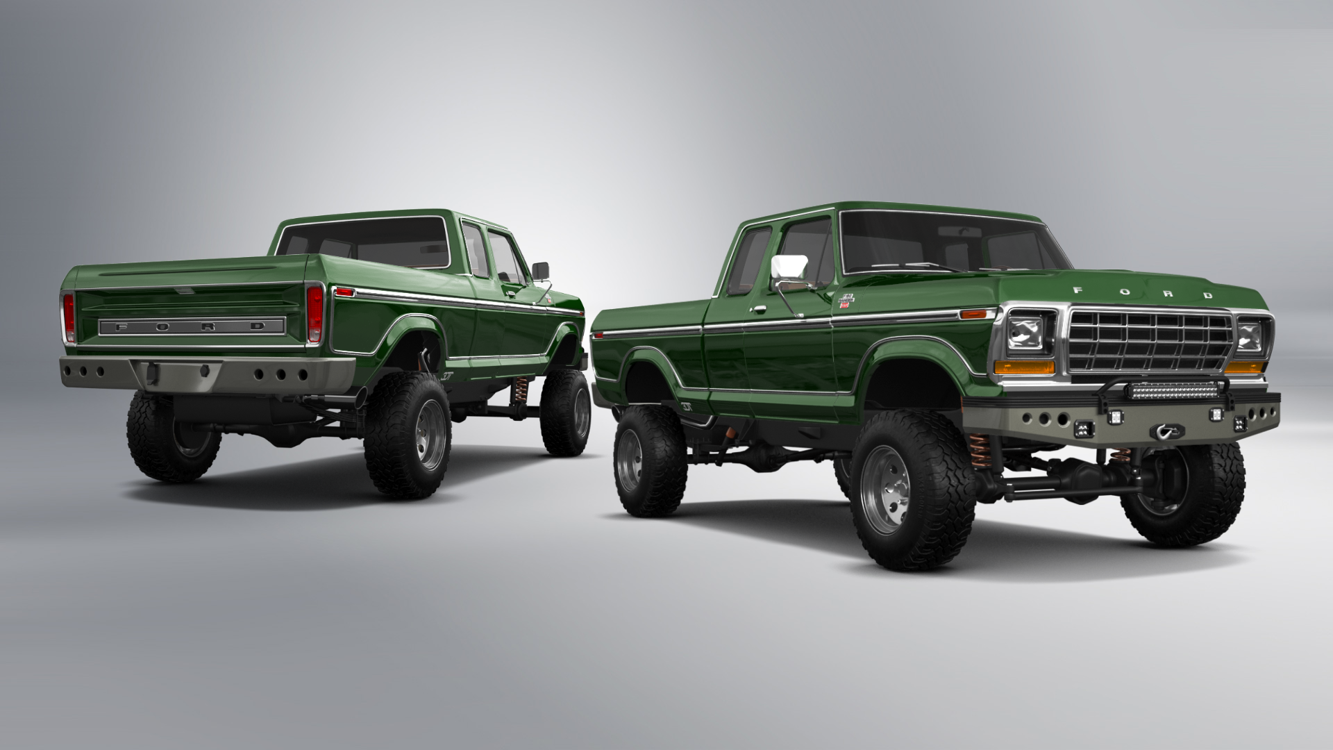 Ford F-150 SuperCab 2 Door pickup truck 1978