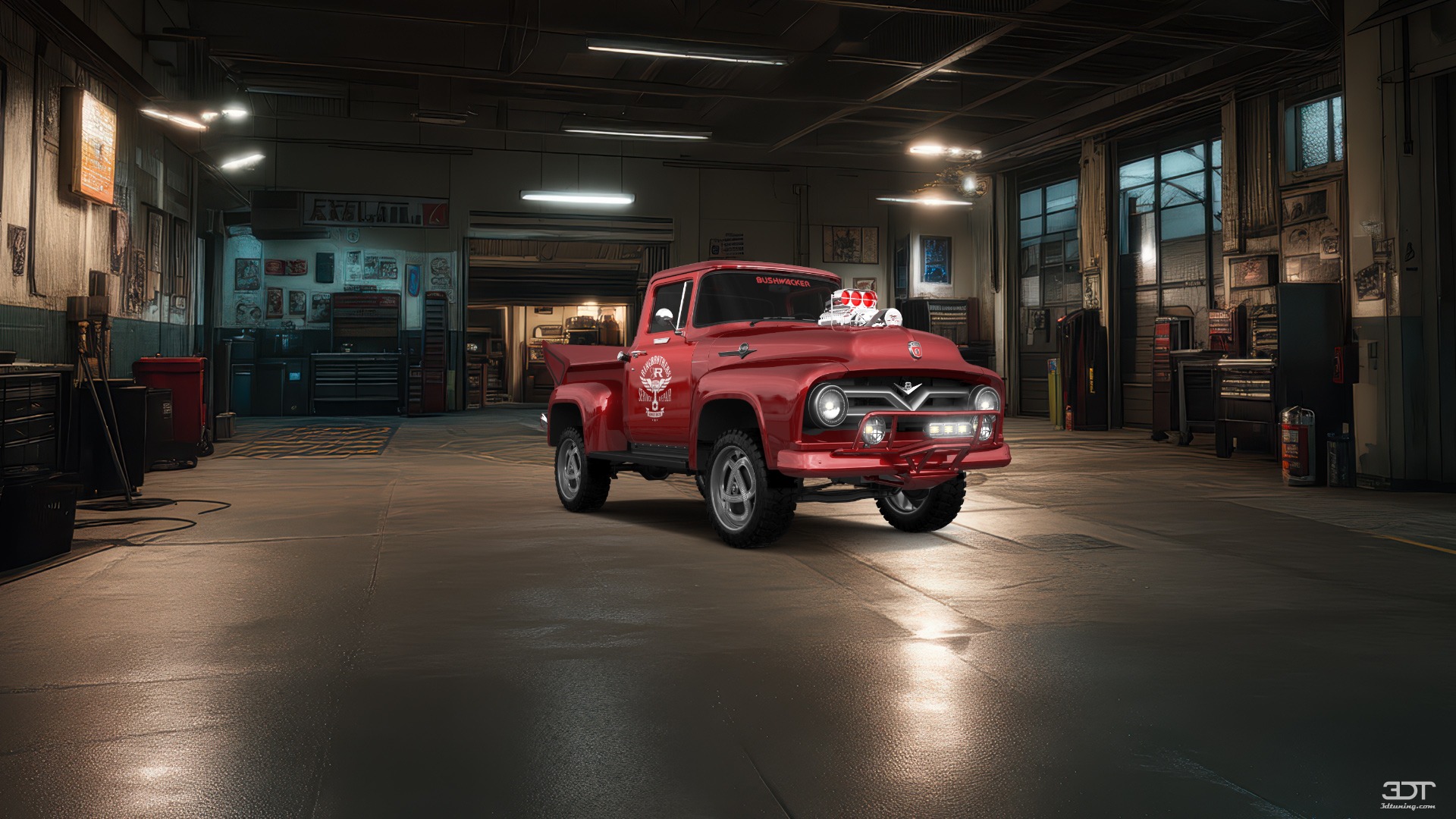 Ford F-100 2 Door truck 1956 tuning