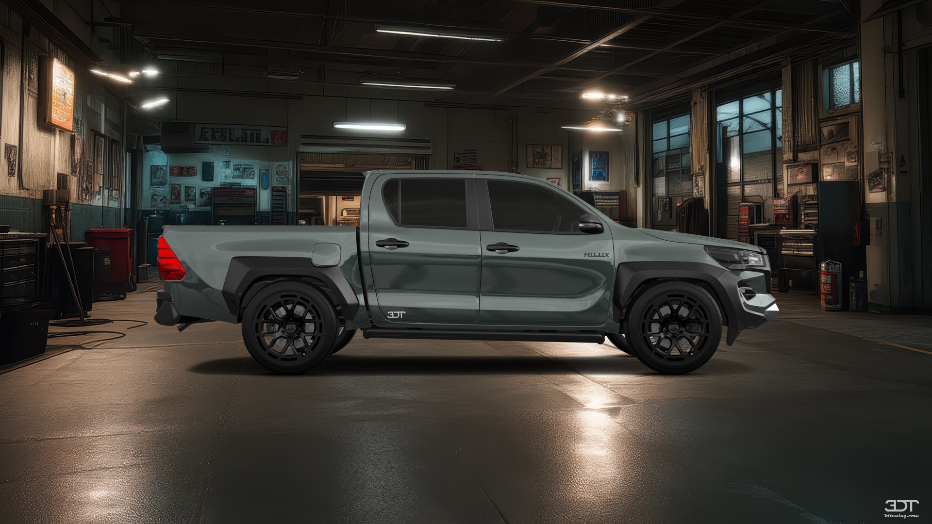 Toyota Hilux Double Cab 4 Door pickup truck 2015 tuning