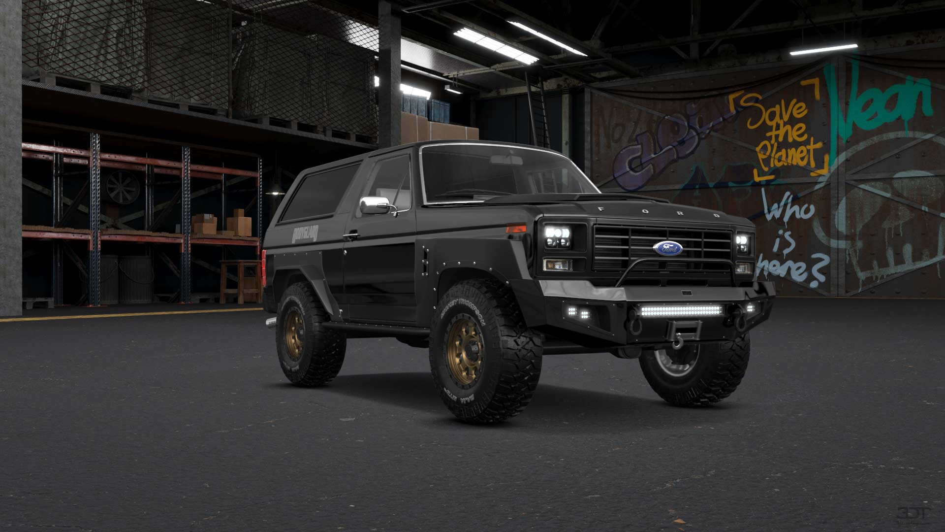 Ford Bronco 3 Door SUV 1980 tuning