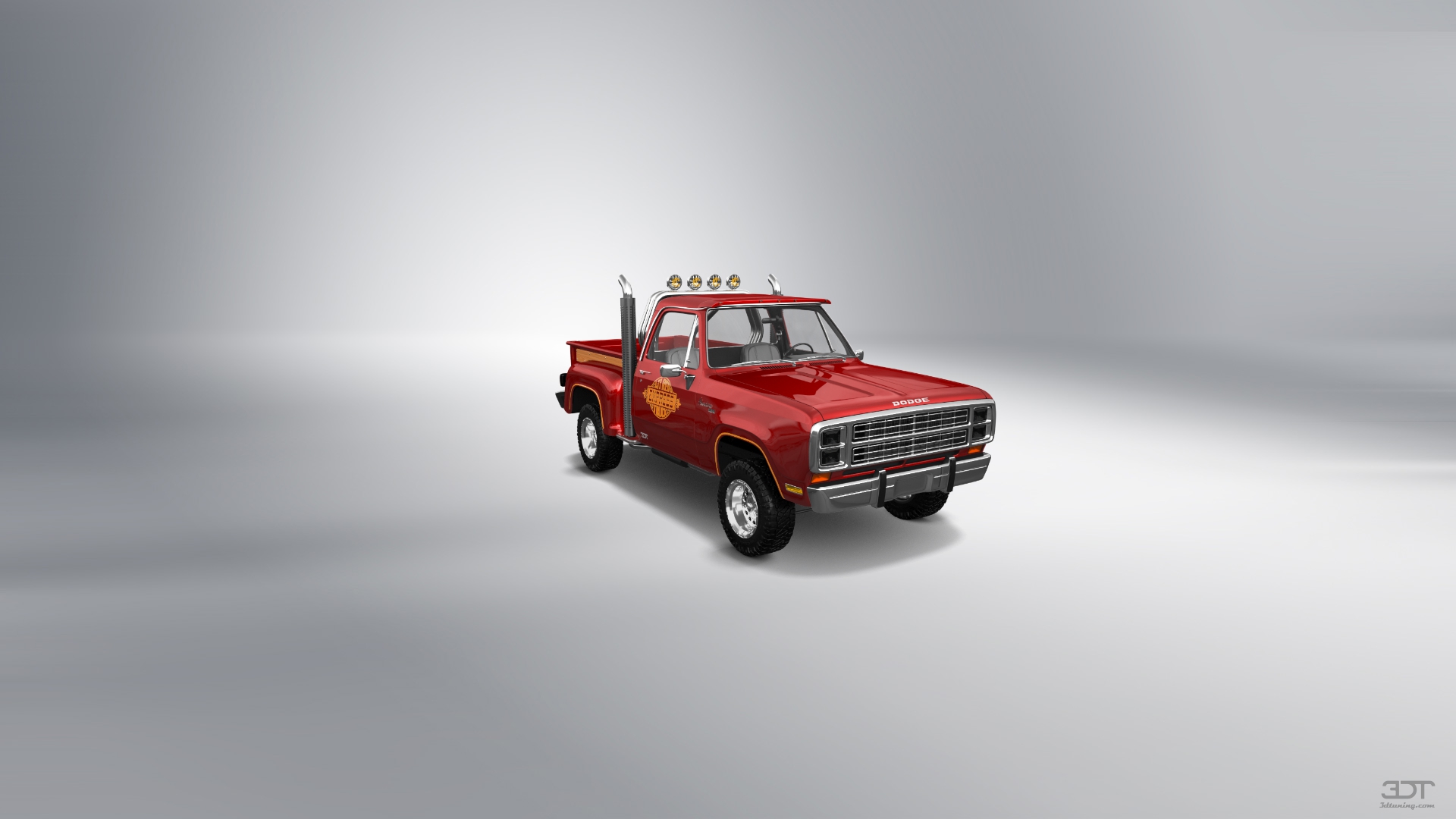 Dodge Lil Red Express 2 Door pickup truck 1979 tuning