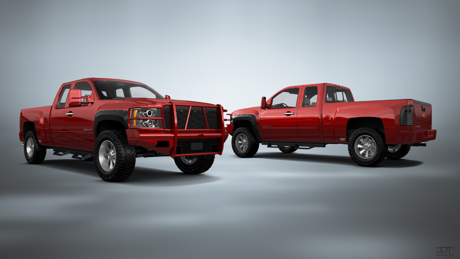 Chevrolet Silverado 2500 HD Extended Cab Pickup Truck 2007 tuning
