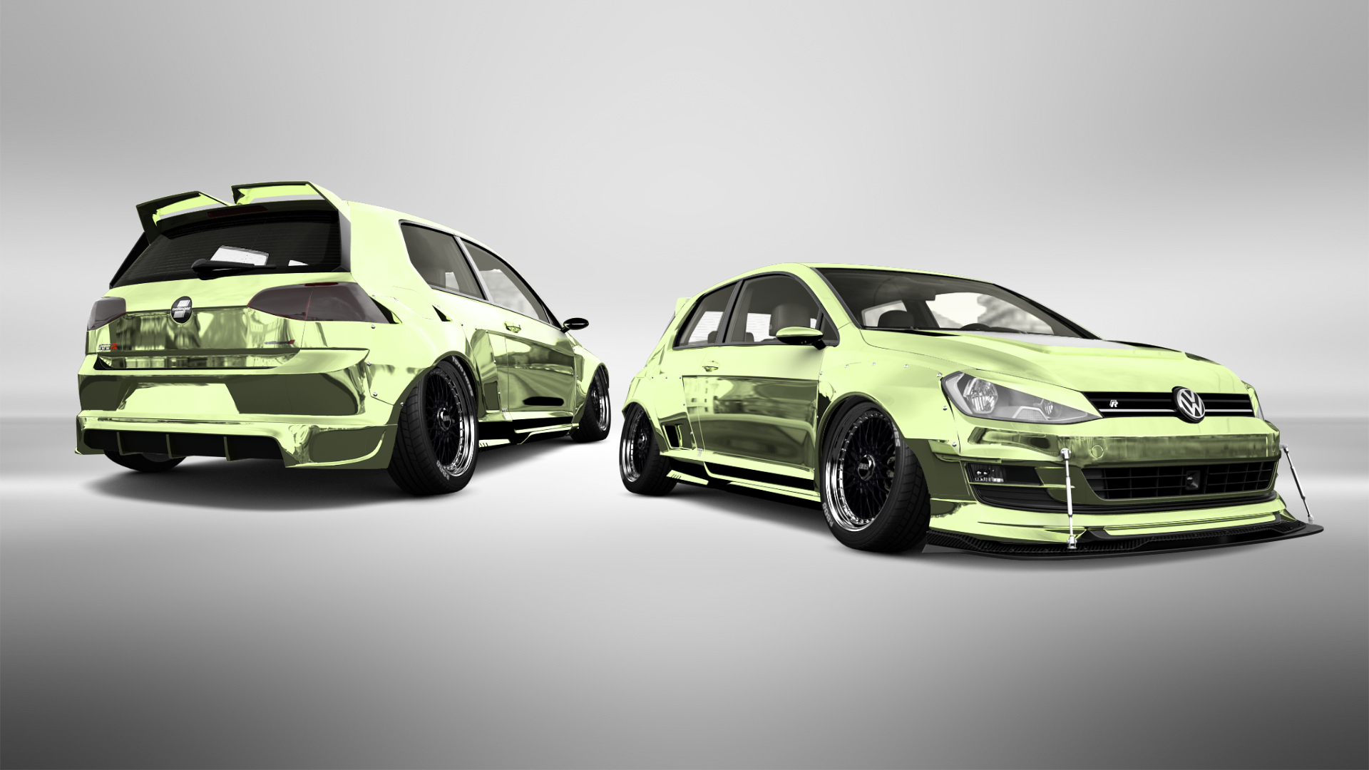 Volkswagen Golf 7 3 Door Hatchback 2013 tuning