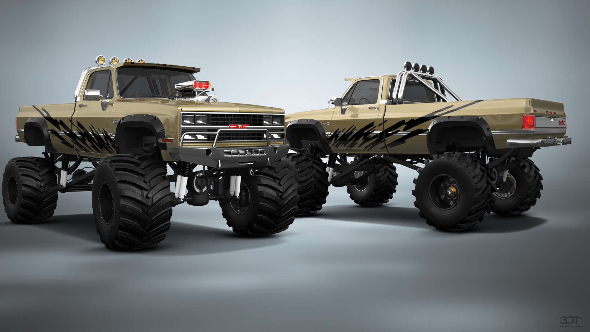 GMC Sierra 1500 2 Door pickup truck 1985 tuning