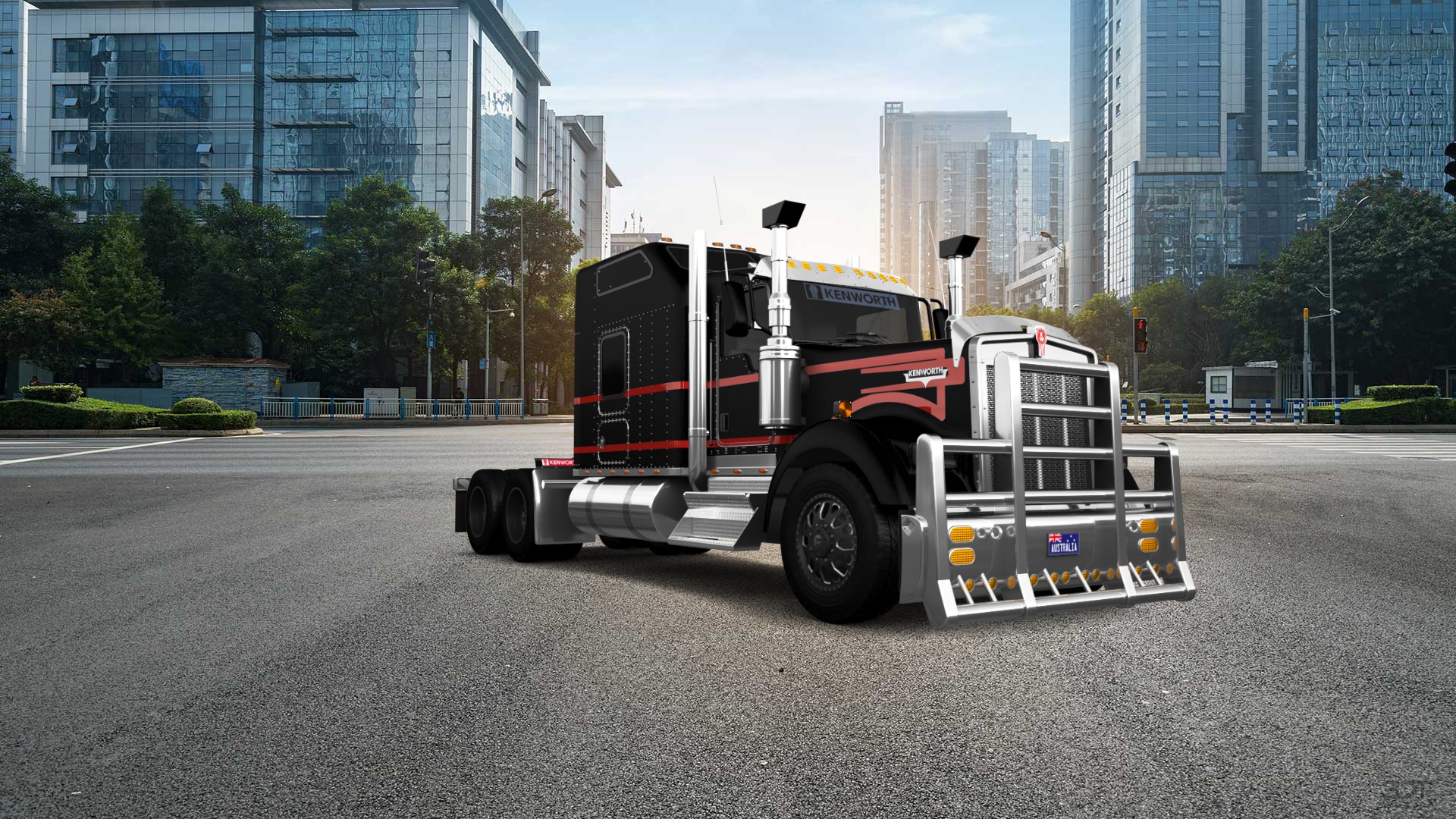 Kenworth W900 Sleeper Cab Truck 2015