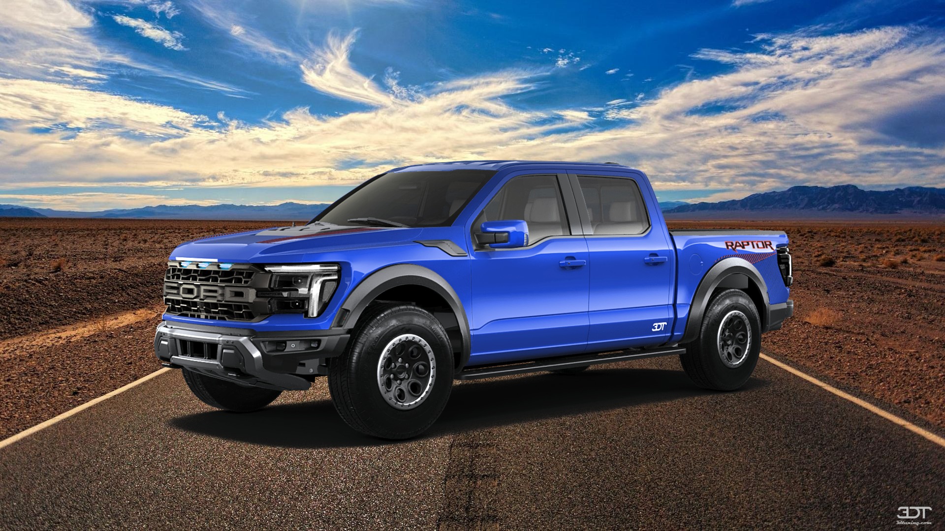 Ford F-150 Raptor 4 Door pickup truck 2024 Images