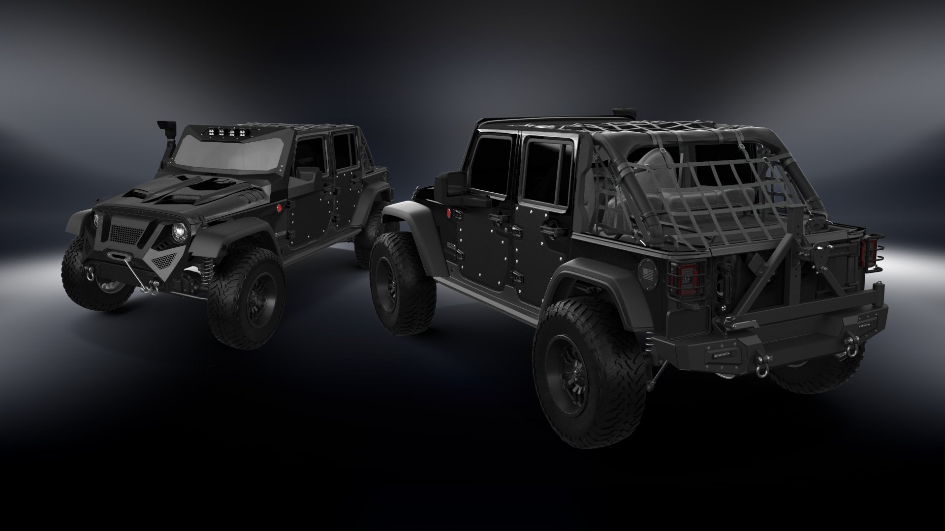 Jeep Wrangler Unlimited JK Rubicon Recon 4 Door SUV 2017