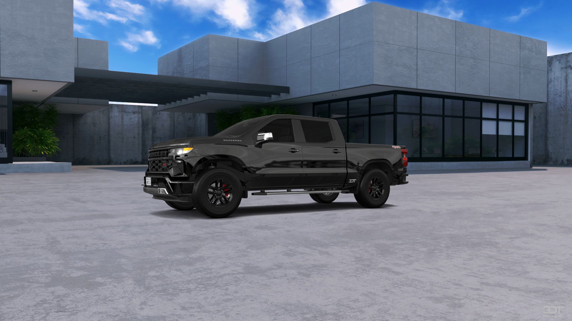 Chevrolet Silverado 1500 Crew Cab 5.8 ft box 4 Door pickup truck 2023 tuning