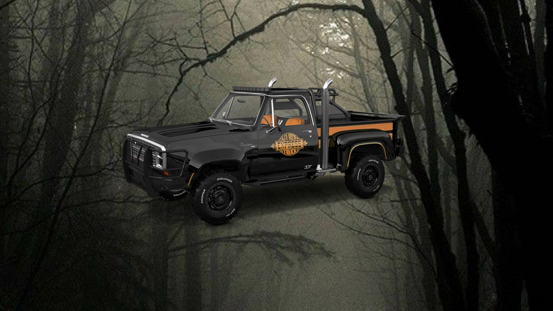 Dodge Lil Red Express 2 Door pickup truck 1979