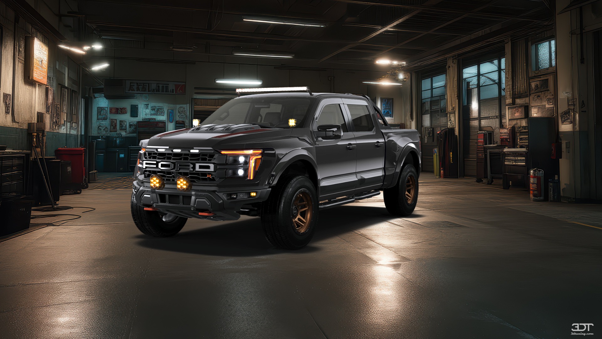 Ford F-150 Raptor 4 Door pickup truck 2024 tuning