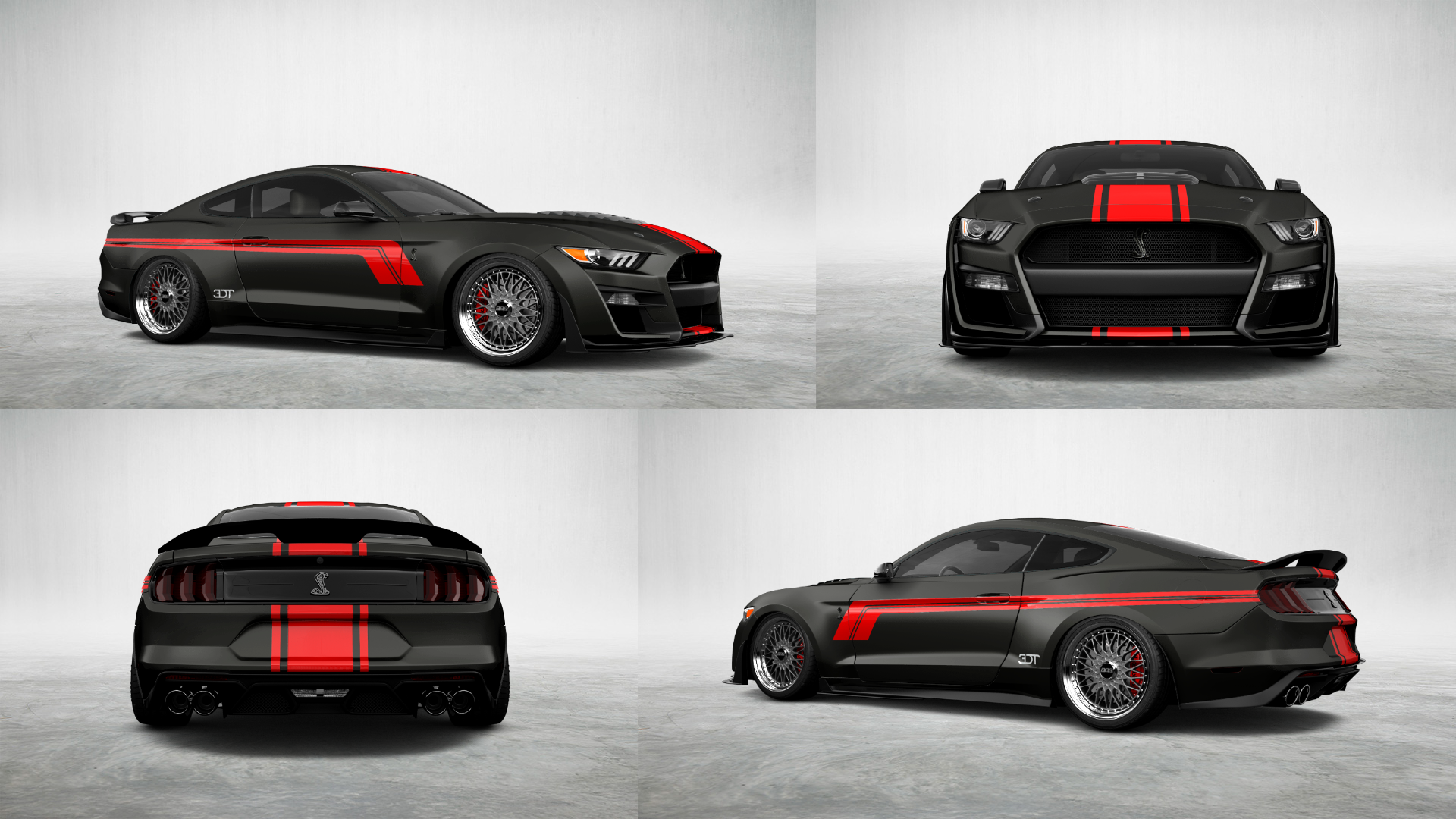 Tuning Ford Mustang GT500 2 Door Coupe 2020