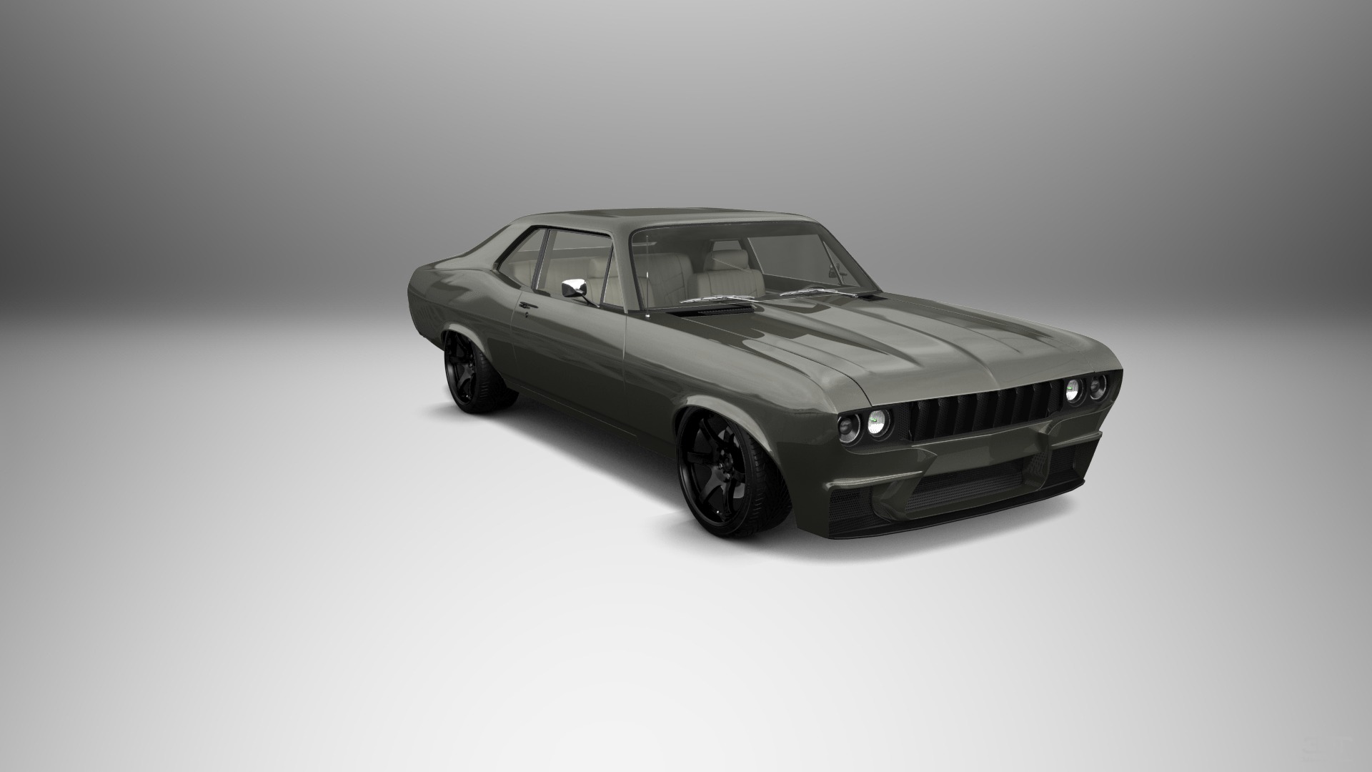 Chevrolet Chevy II Nova 2 Door Coupe 1968