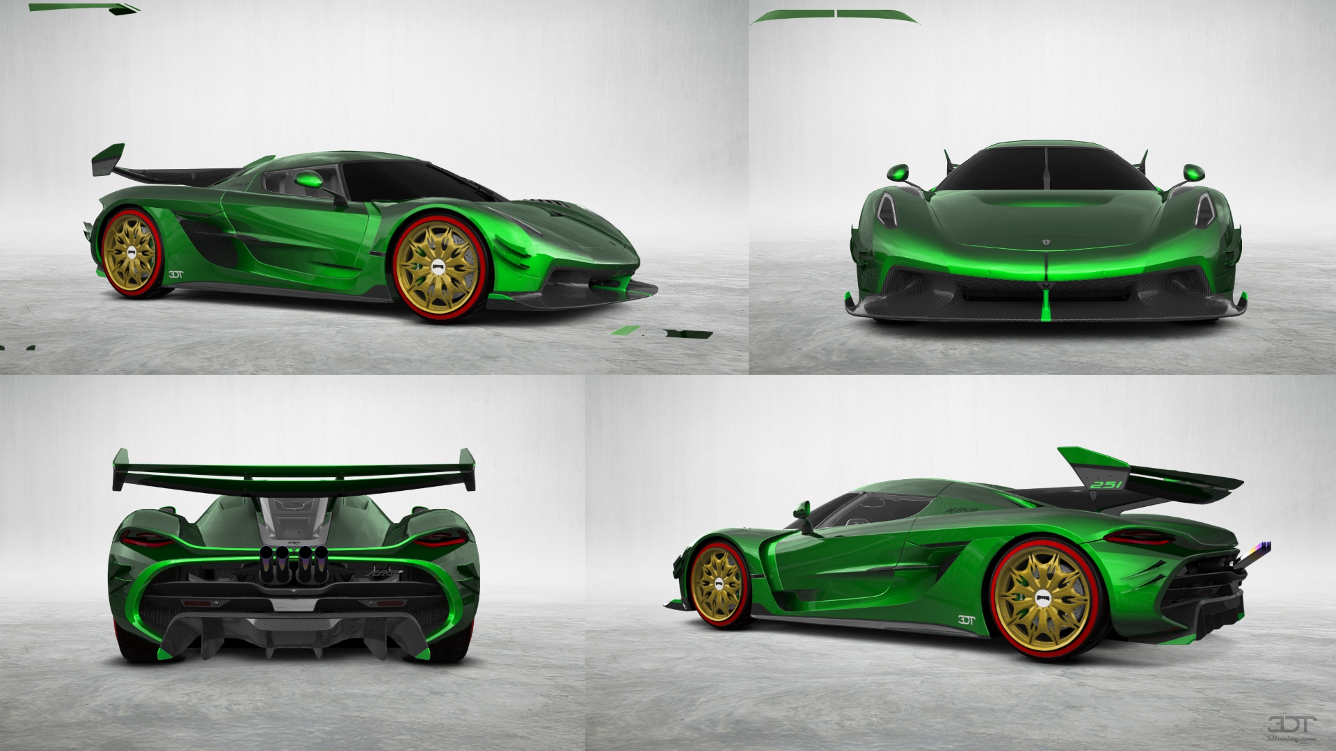 Koenigsegg Jesko 2 door targa top 2020