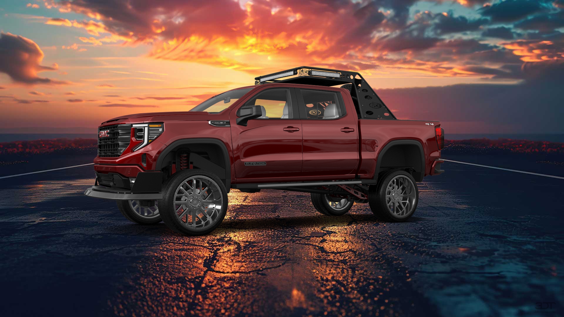 GMC Sierra 1500 Crew Cab 5.8 ft box 4 Door pickup truck 2023