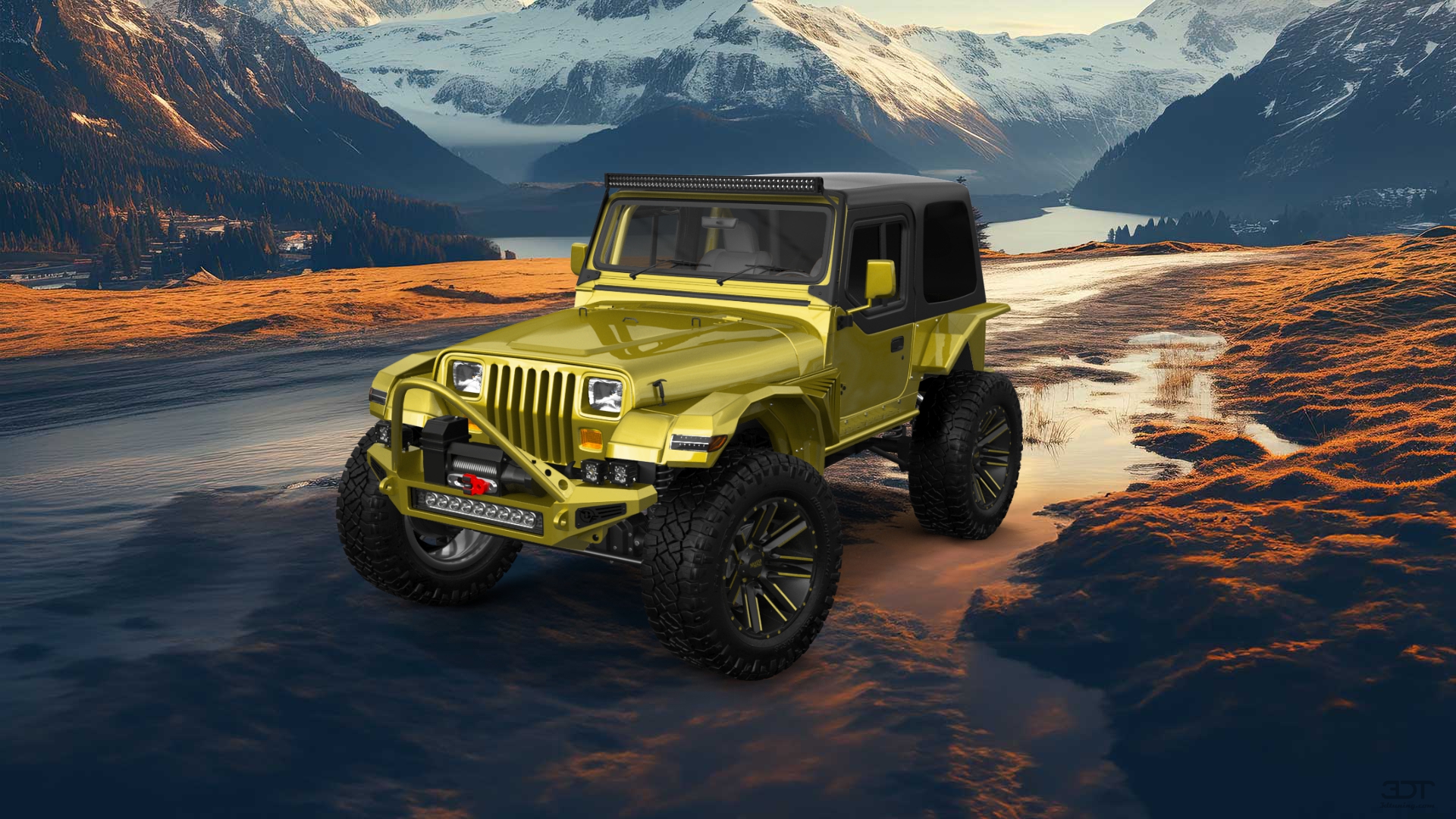 Jeep Wrangler YJ 2 Door SUV 1990