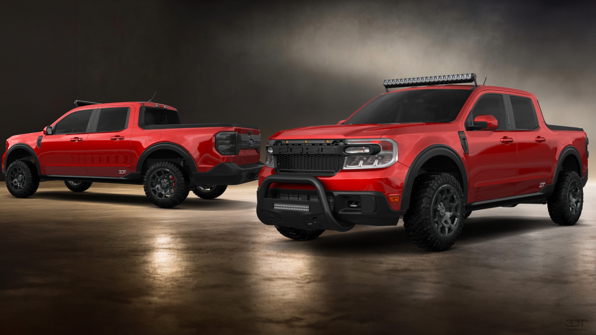 Ford Maverick 4 Door pickup truck 2022 tuning