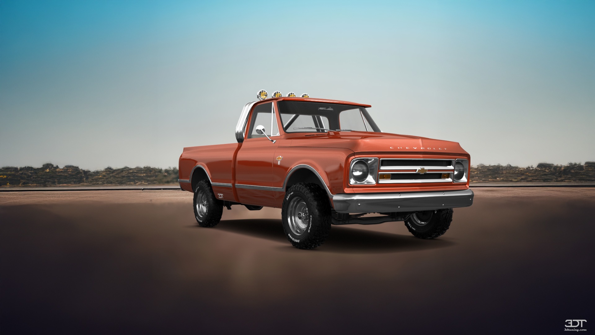 Chevrolet C-10 Cheyenne 2 Door pickup truck 1967 tuning