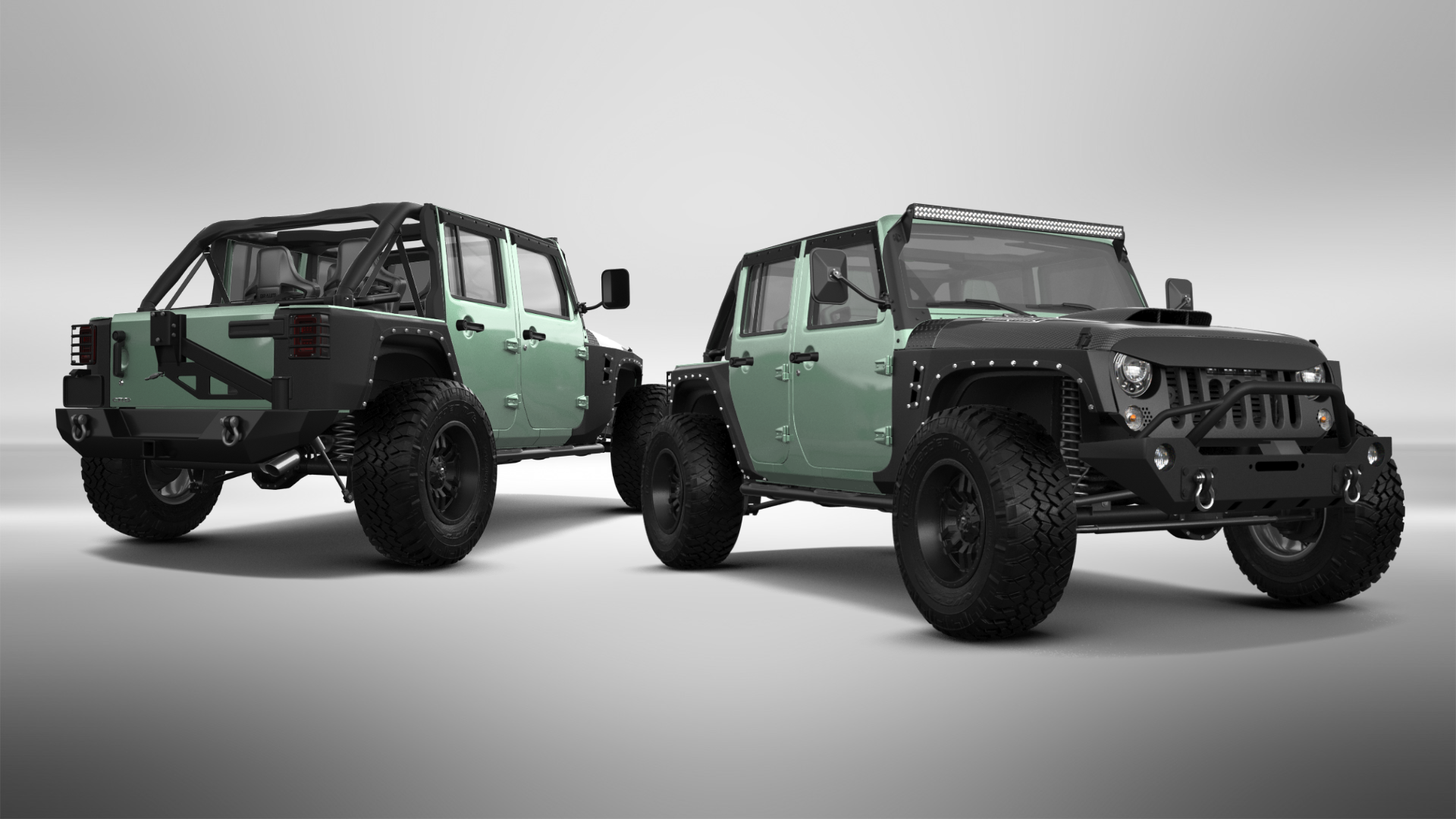 Jeep Wrangler Unlimited JK Rubicon Recon 4 Door SUV 2017 tuning