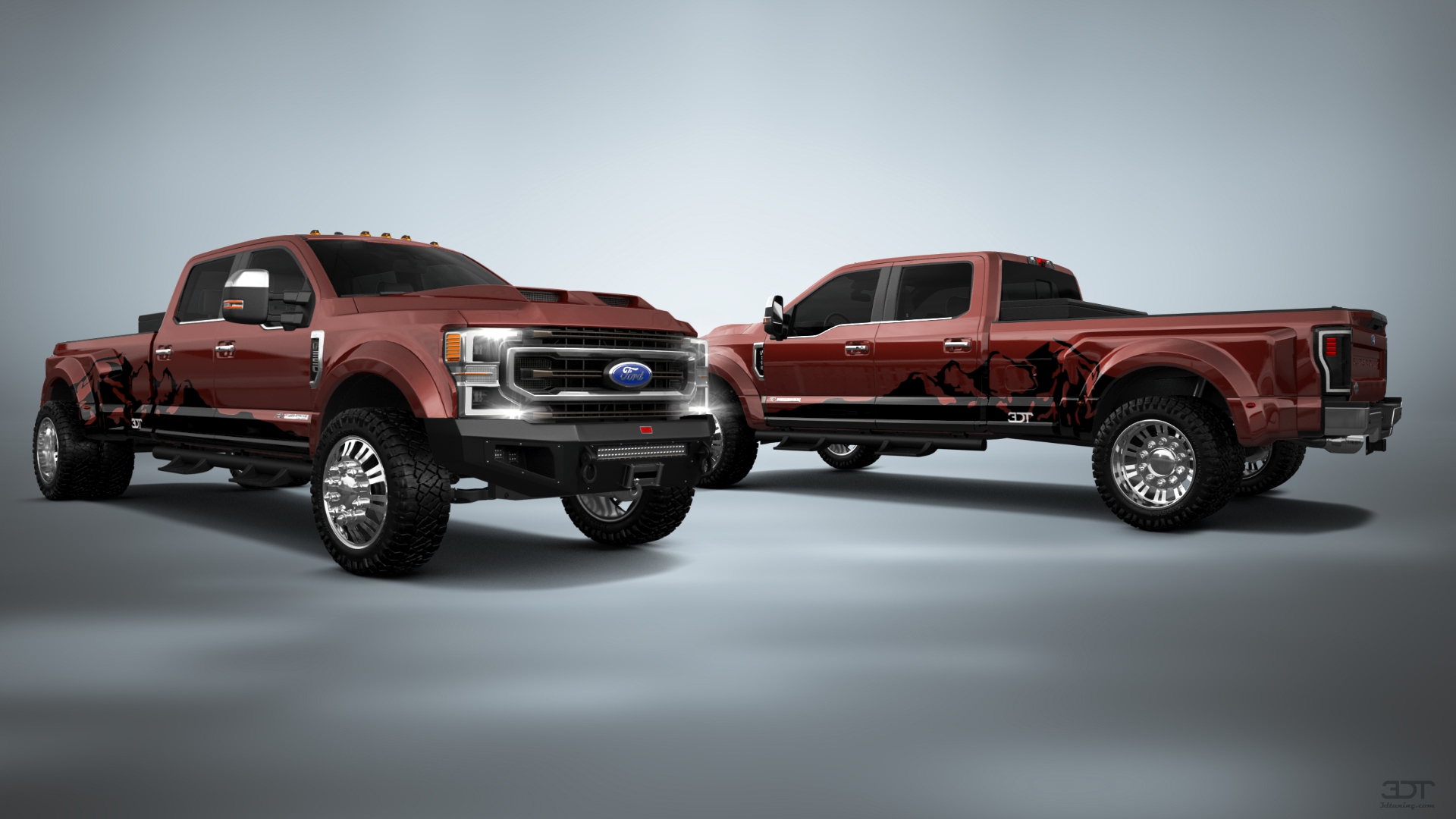 Ford F-350 DRW 4 Door pickup truck 2021 tuning