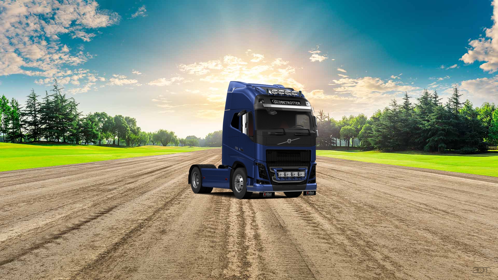 Volvo FH16 Globetrotter XL Cab Truck 2013 tuning