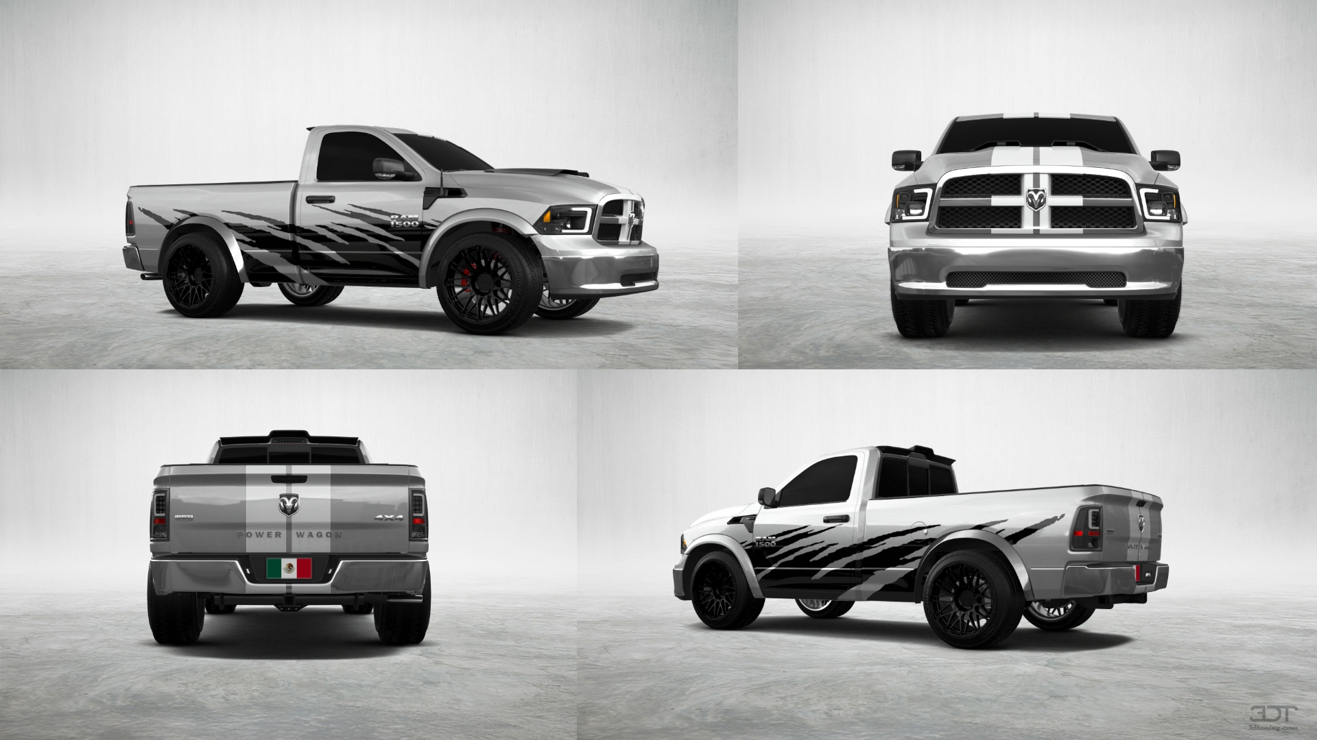 Dodge Ram 1500 6.4' box Regular Cab 2 Door pickup truck 2009 Images