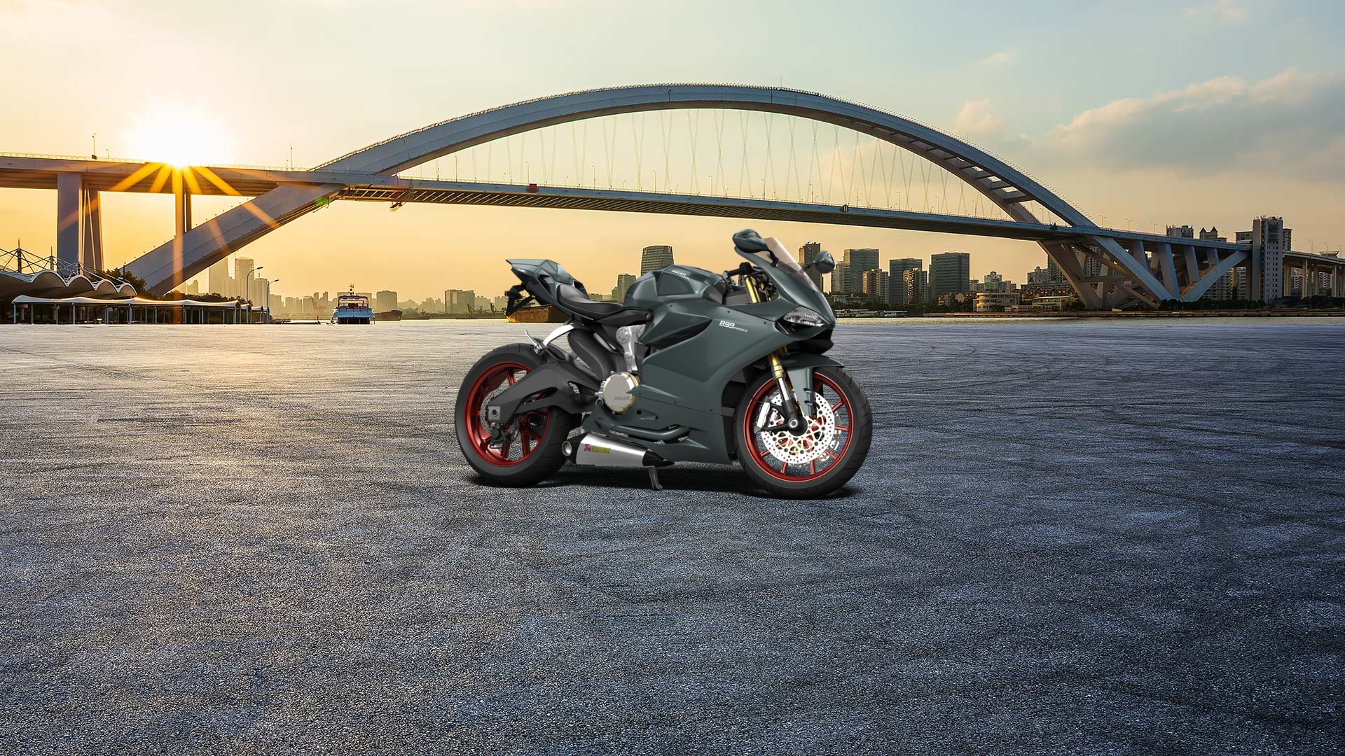 Ducati 899 Panigale Sport Bike 2015 tuning