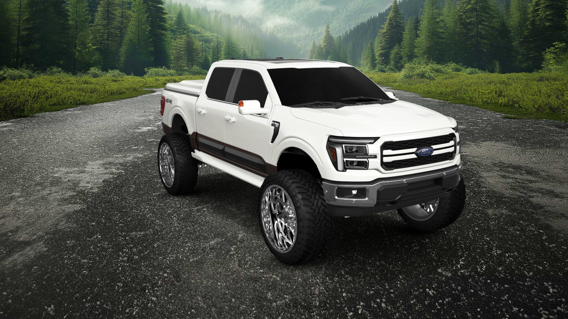 Ford F-150 SuperCrew 4 Door pickup truck 2024