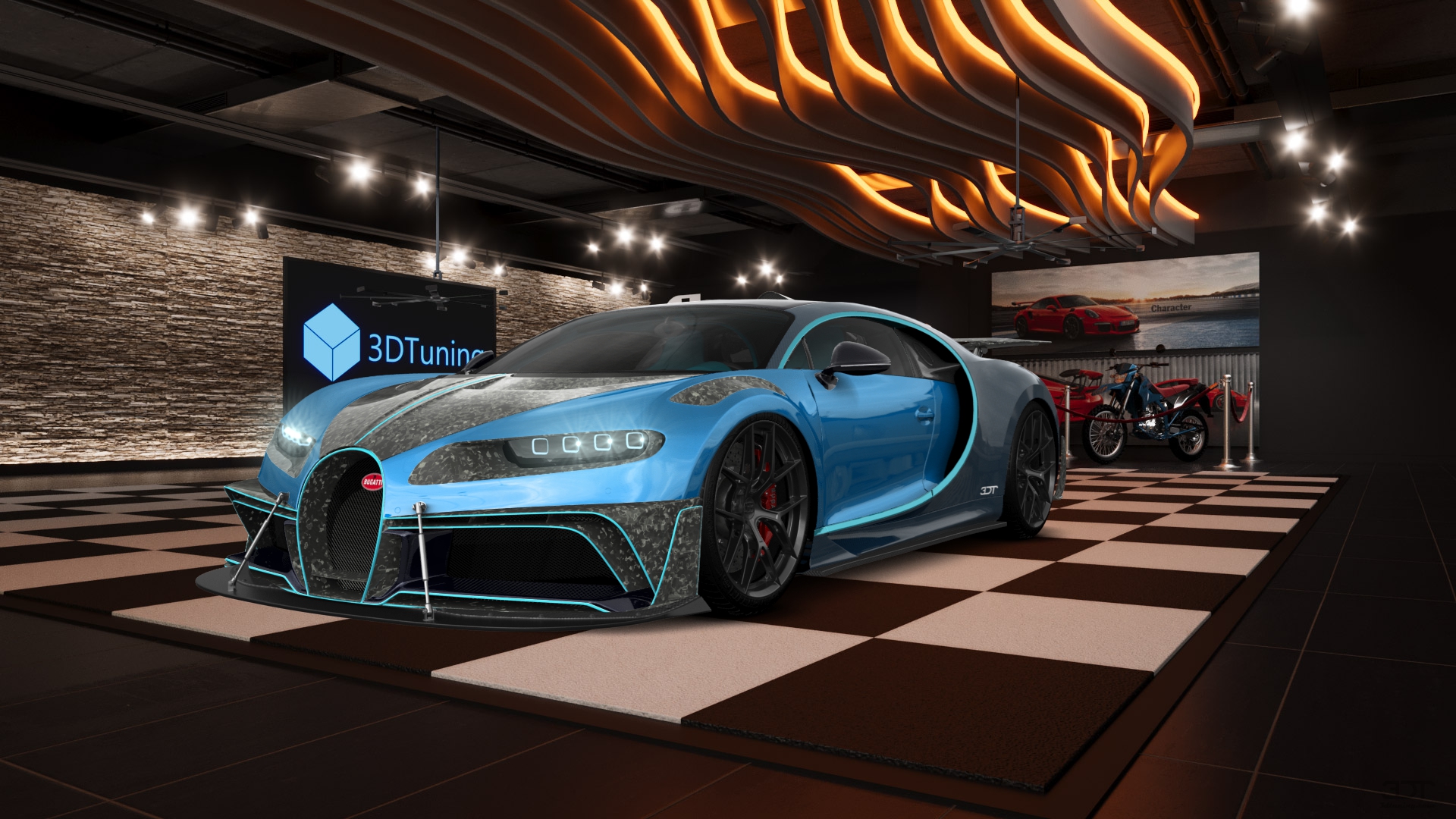Bugatti Chiron 2 Door Coupe 2016