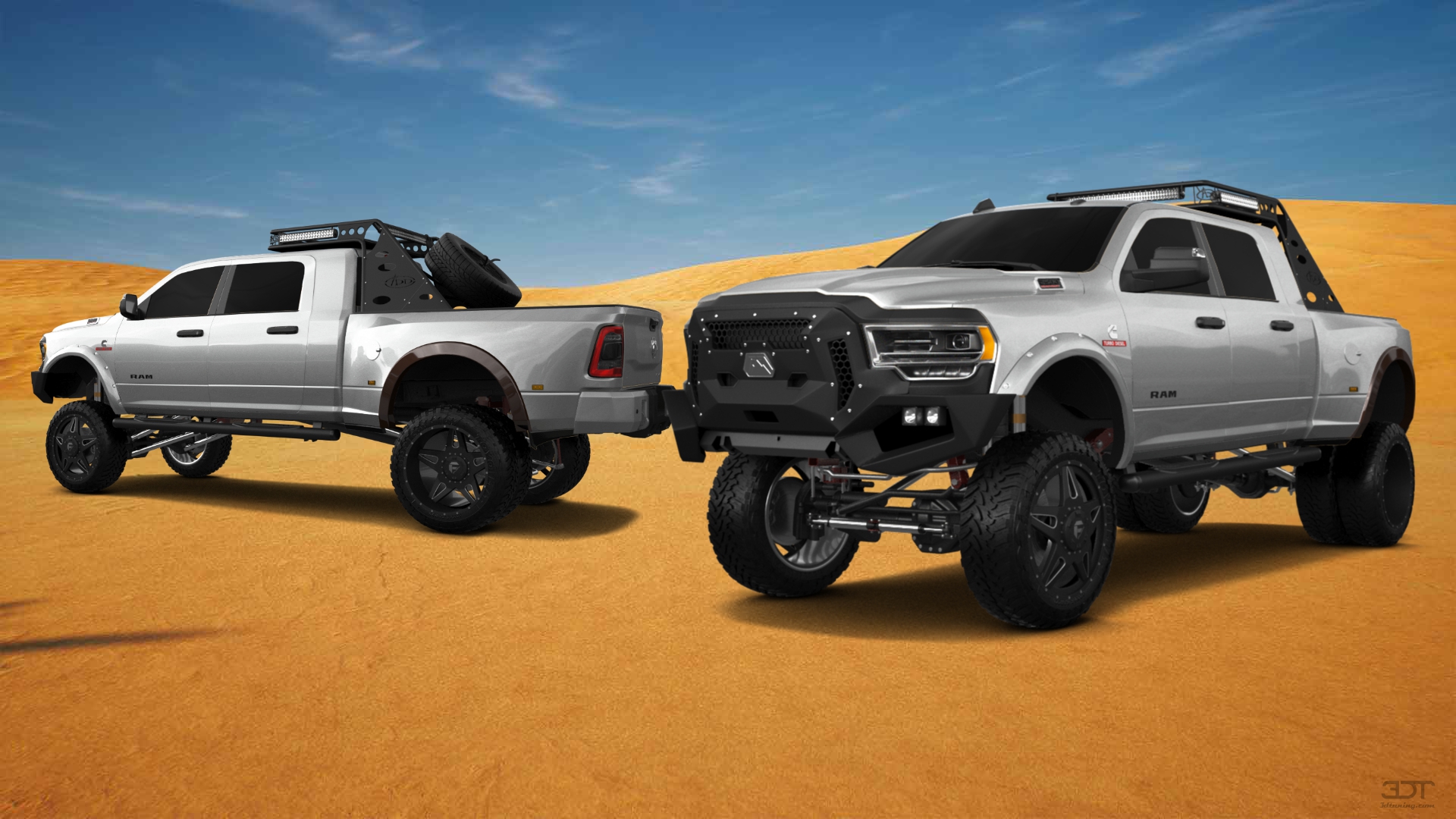 Dodge Ram 3500 4 Door pickup truck 2020 tuning