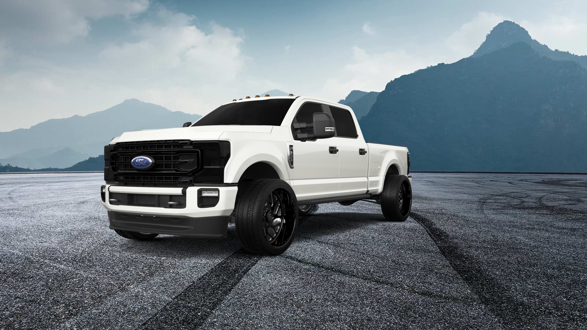 Ford F-250 4 Door pickup truck 2021
