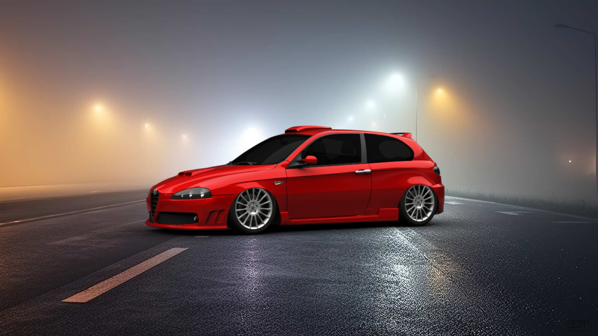 Alfa Romeo 147 3 Door Hatchback 2009 tuning