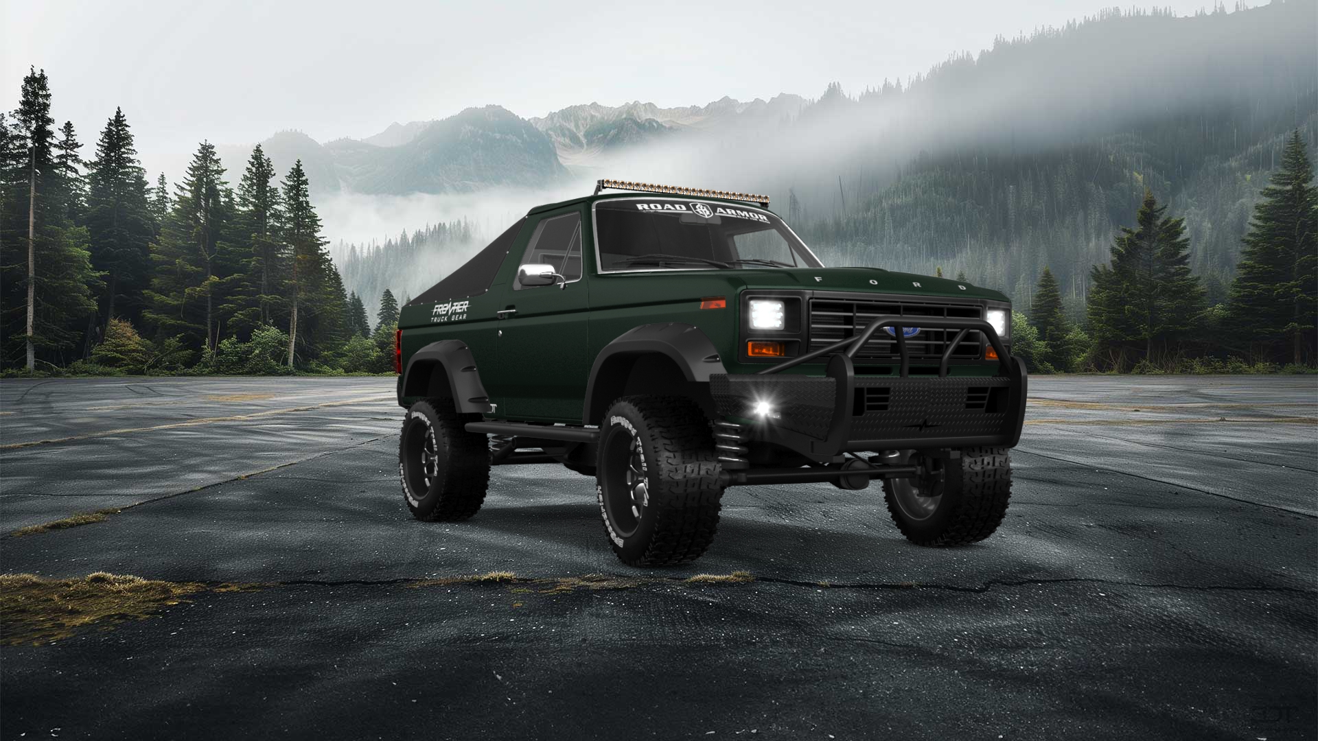 Ford Bronco 3 Door SUV 1980 tuning