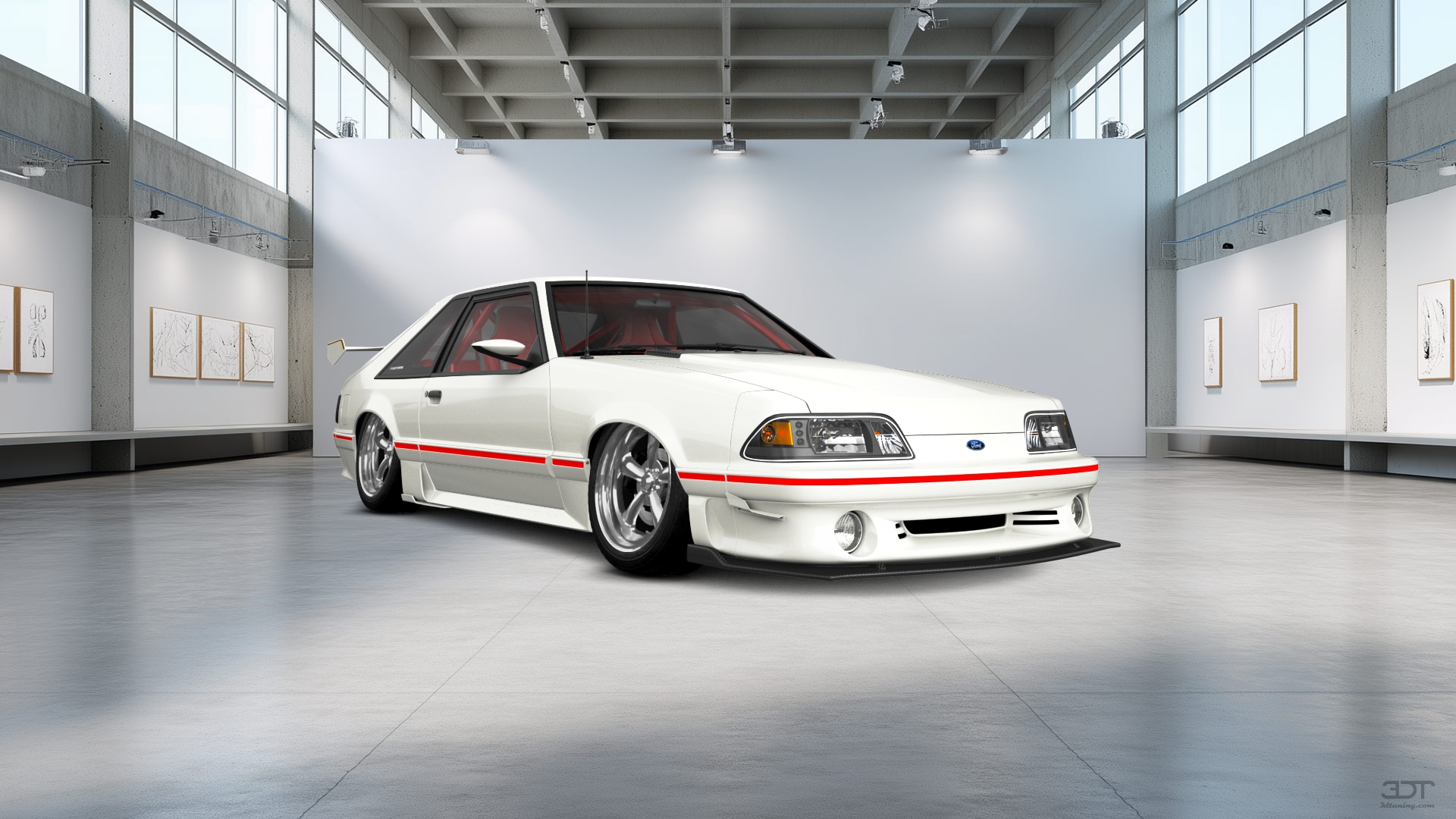 Ford Mustang 3 Door Hatchback 1988 tuning
