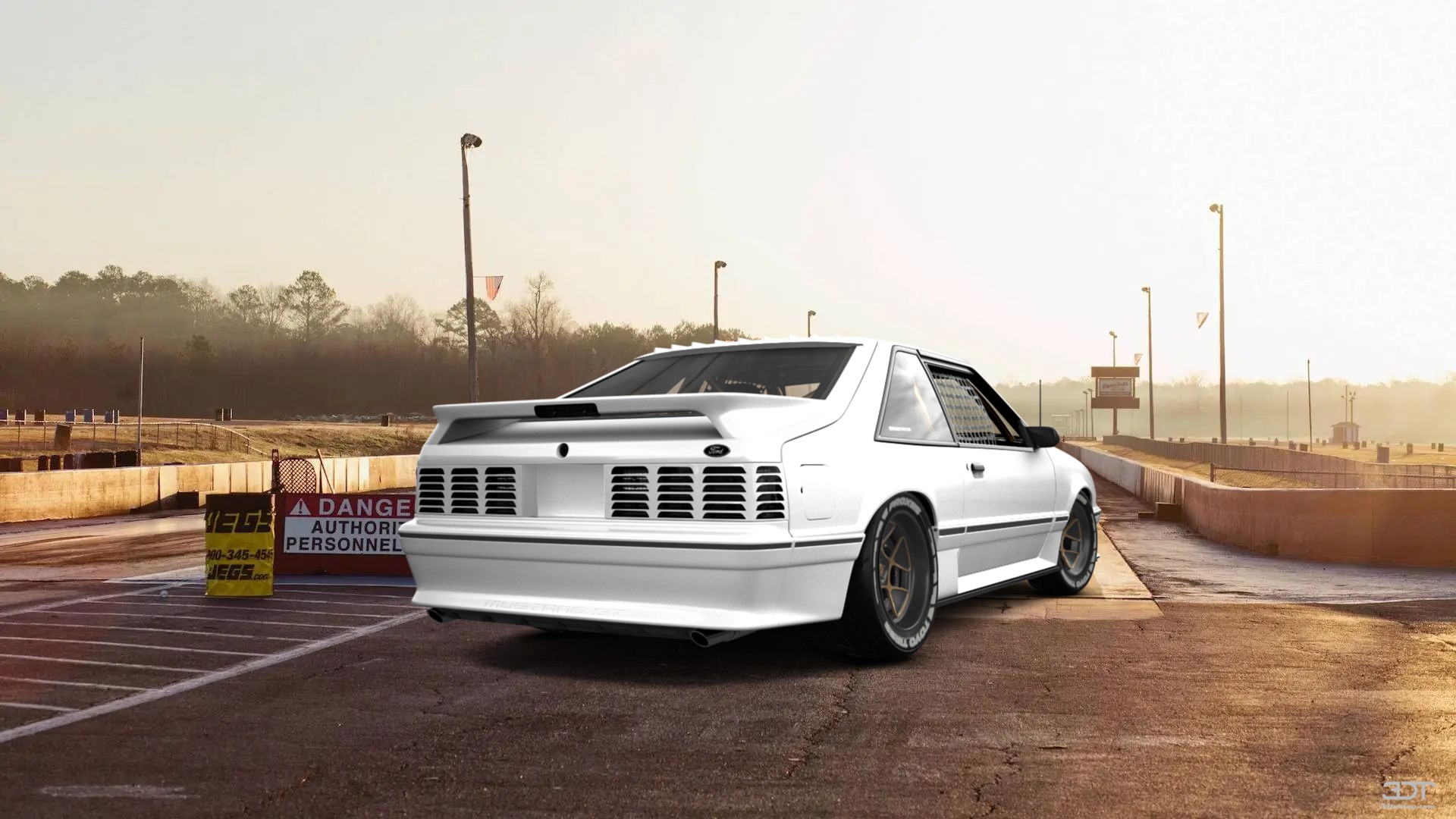 Ford Mustang 3 Door Hatchback 1988 Images