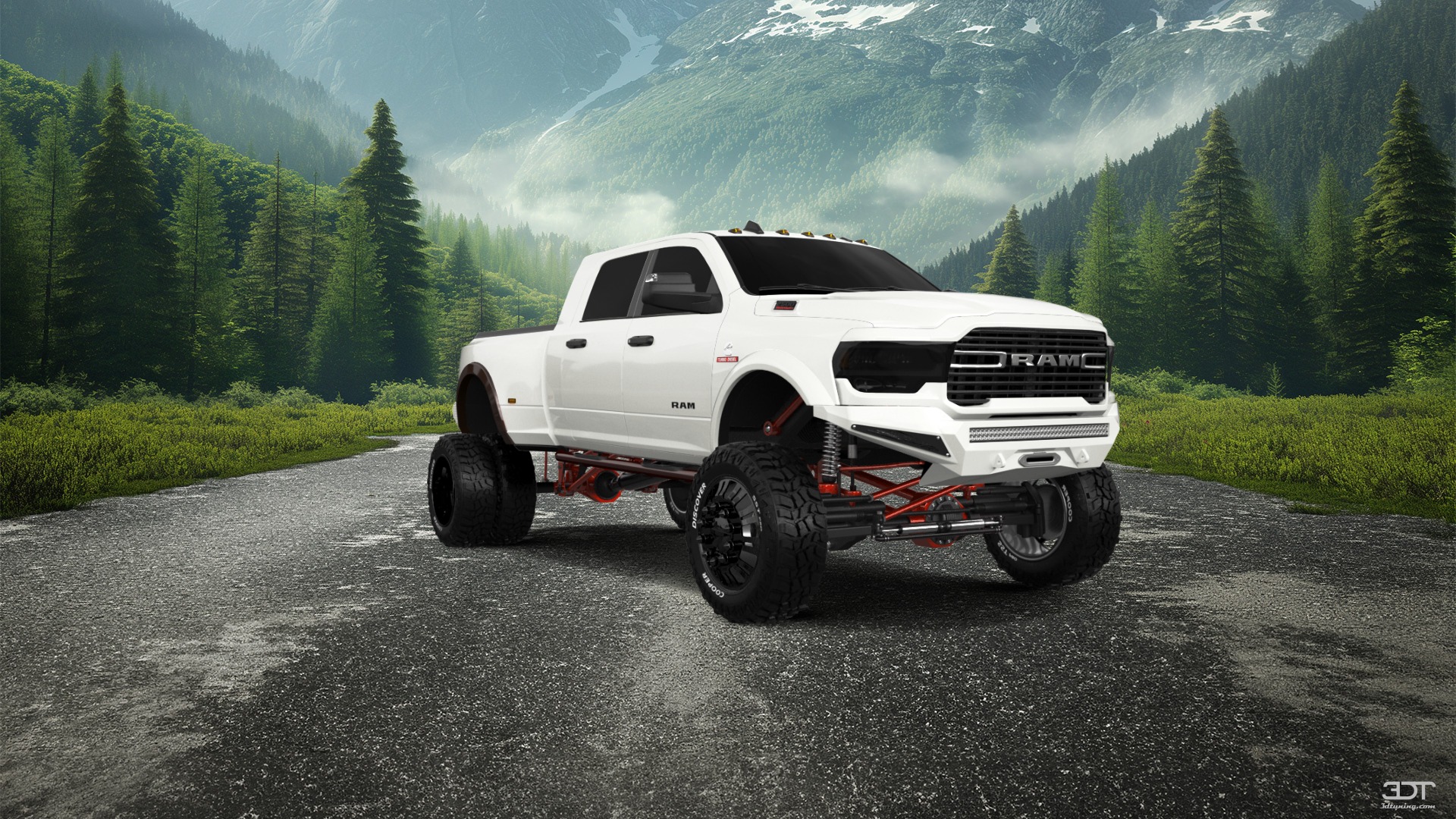 Dodge Ram 3500 4 Door pickup truck 2020 tuning