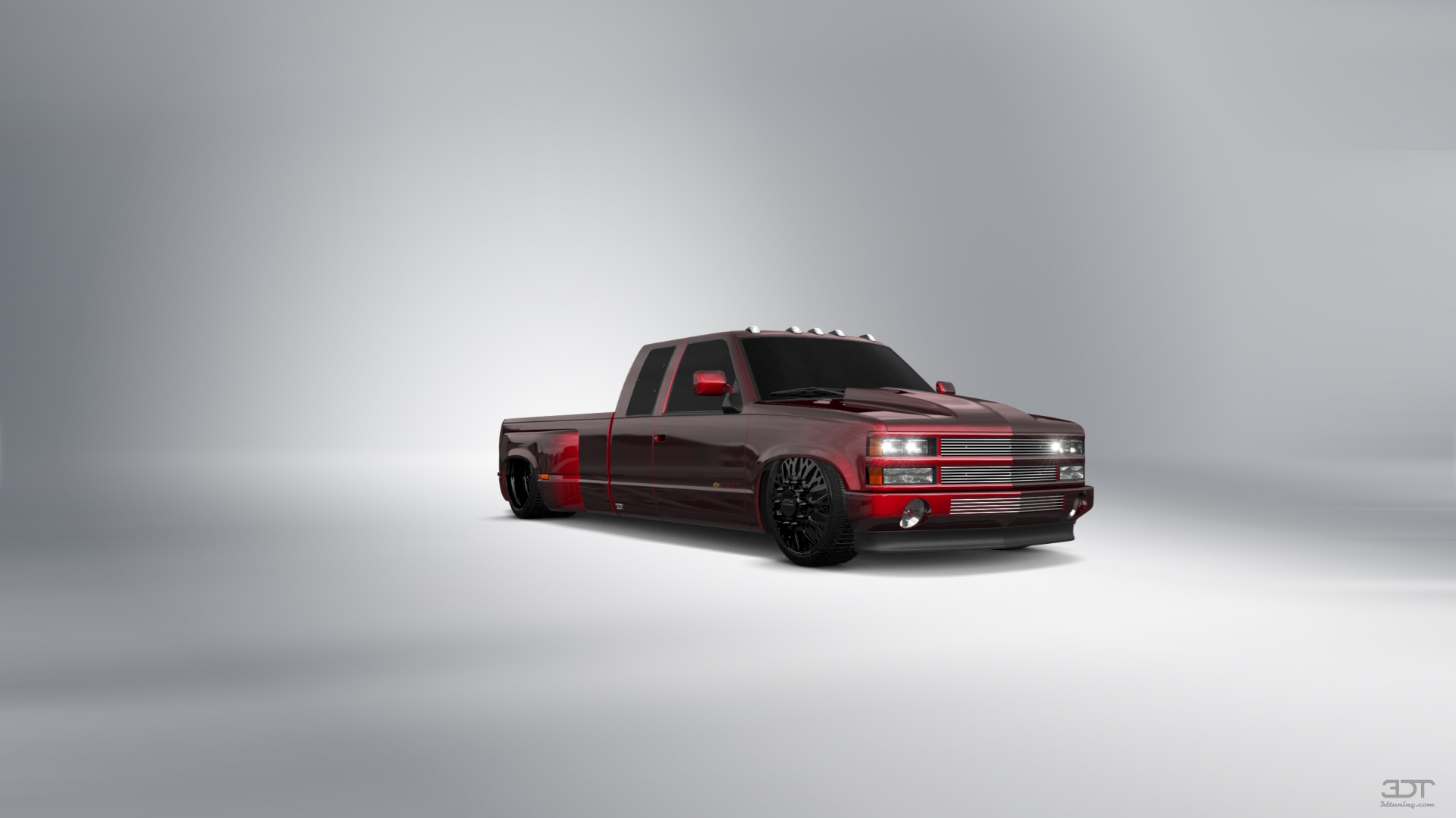 Chevrolet K3500 Extended Cab Pickup Truck 1988