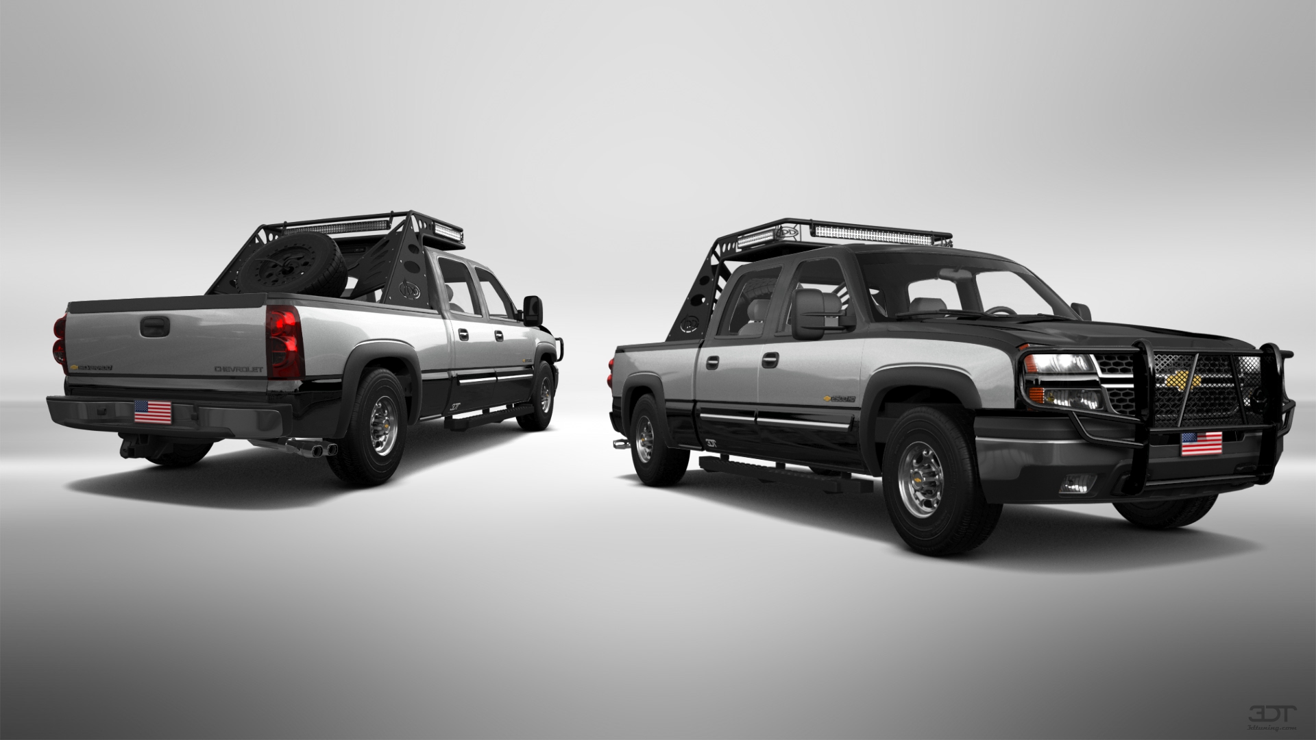 Chevrolet Silverado 2500 HD Long Box 4 Door pickup truck 2002 tuning