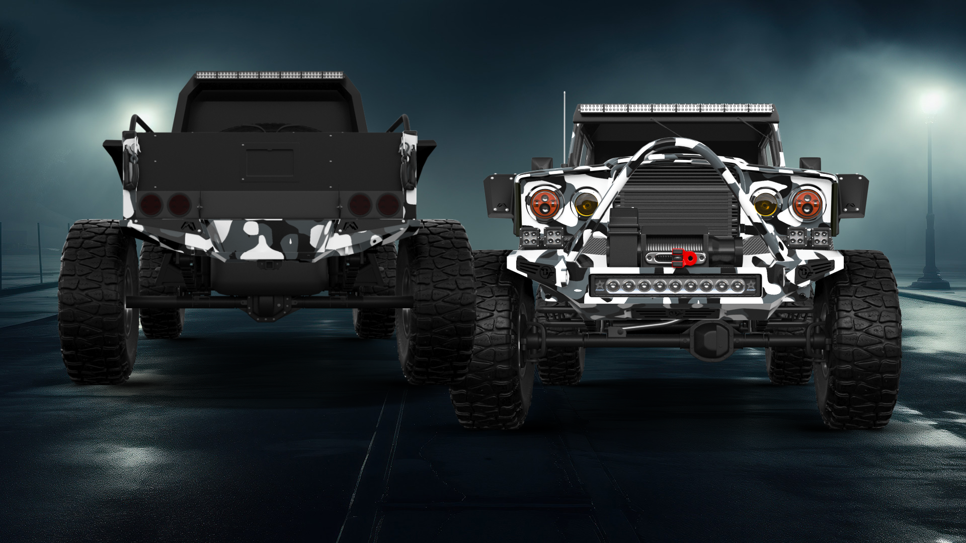 Jeep Kaiser M715 2 Door pickup truck 1968 tuning